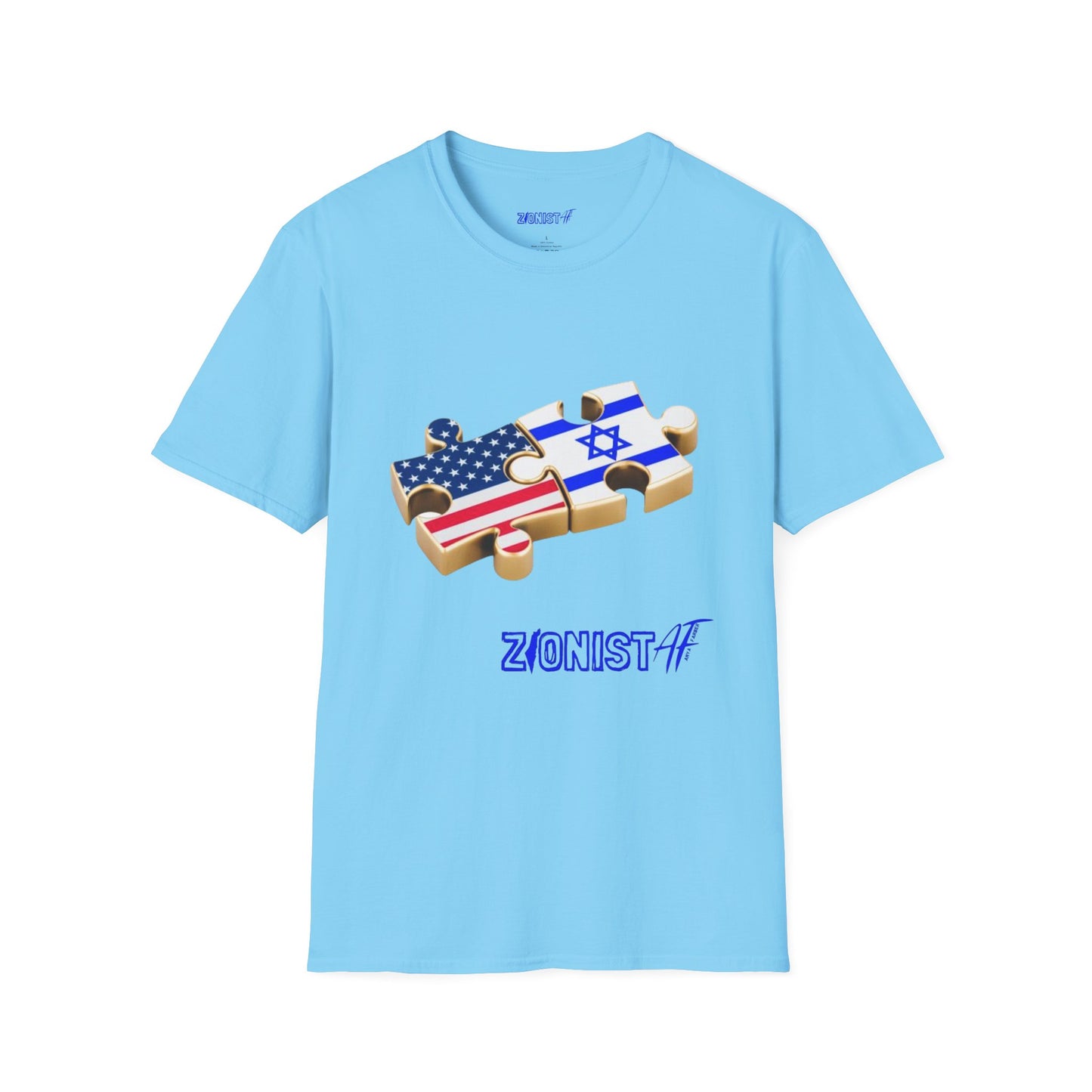 Zionist AF USA/Israel  Softstyle T-Shirt