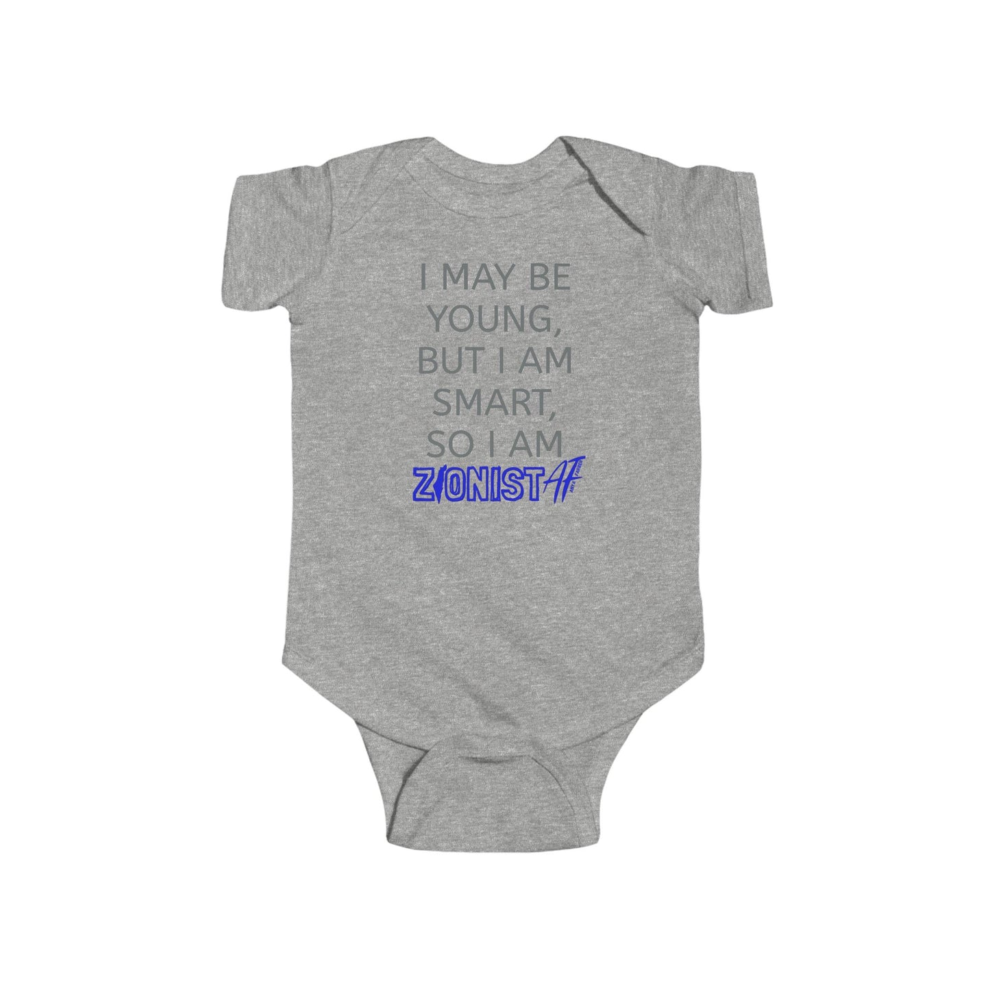 Zionist AF Infant Fine Jersey Bodysuit