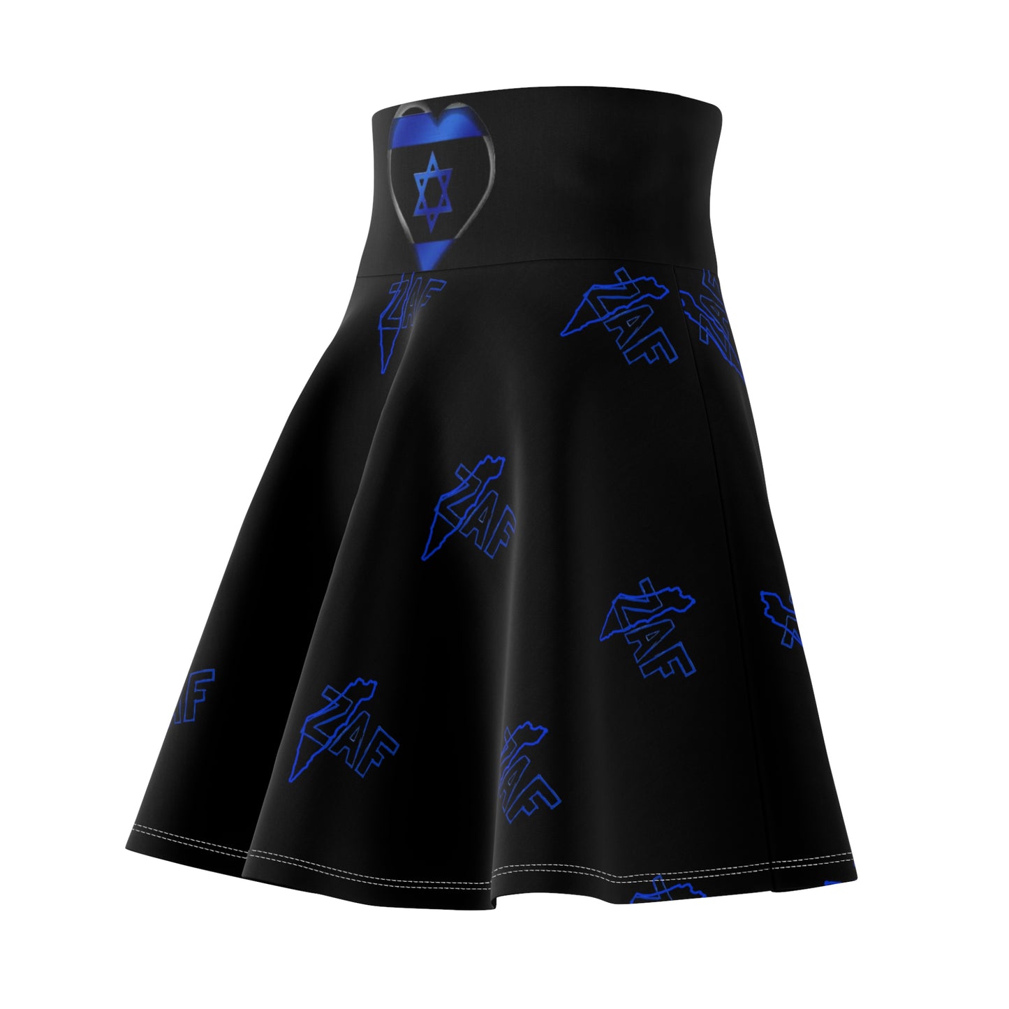 Women's Skirt  ZAF Skater Skirt (AOP) by Zionist AF