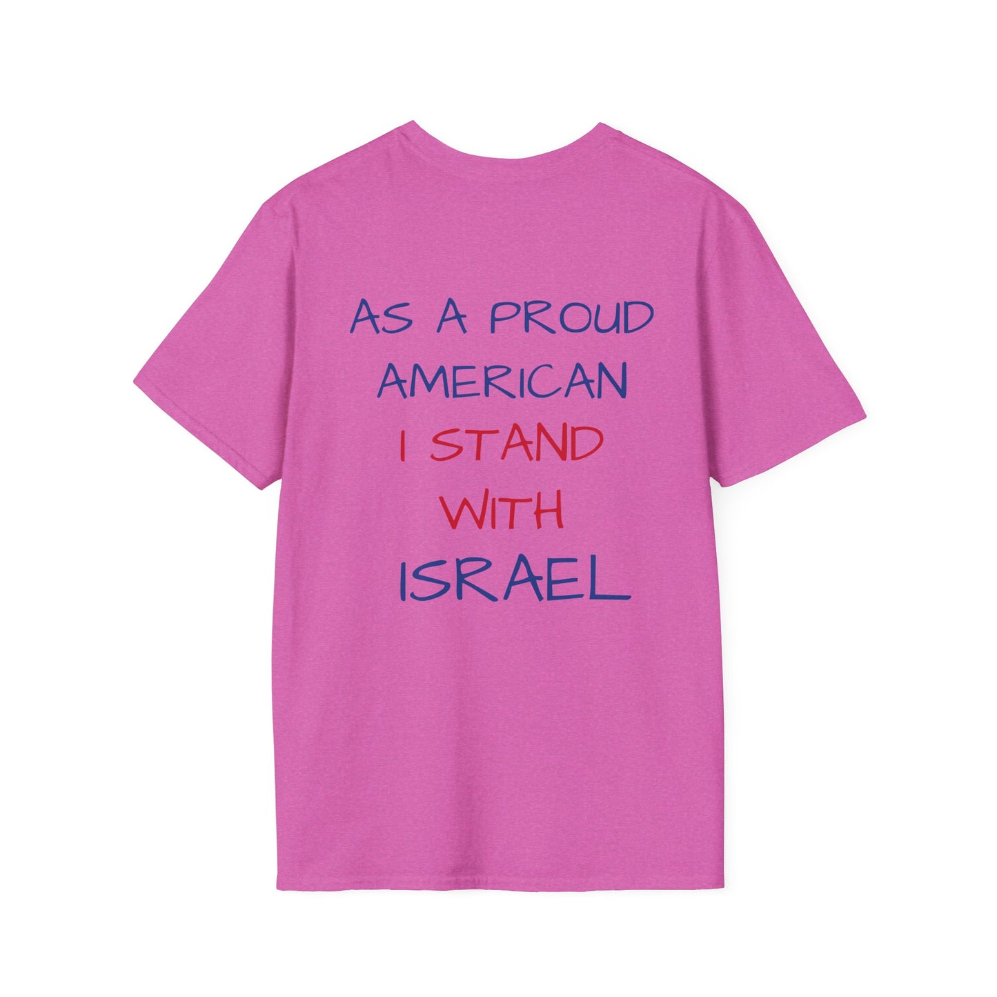 Zionist AF USA/Israel  Softstyle T-Shirt