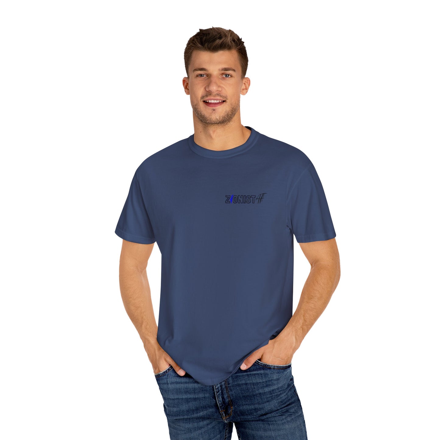 Zionist AF Jewish Generations Unisex Garment-Dyed T-shirt