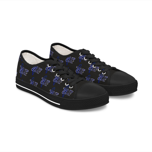 Women's Low Top ZAF  Sneakers In Black