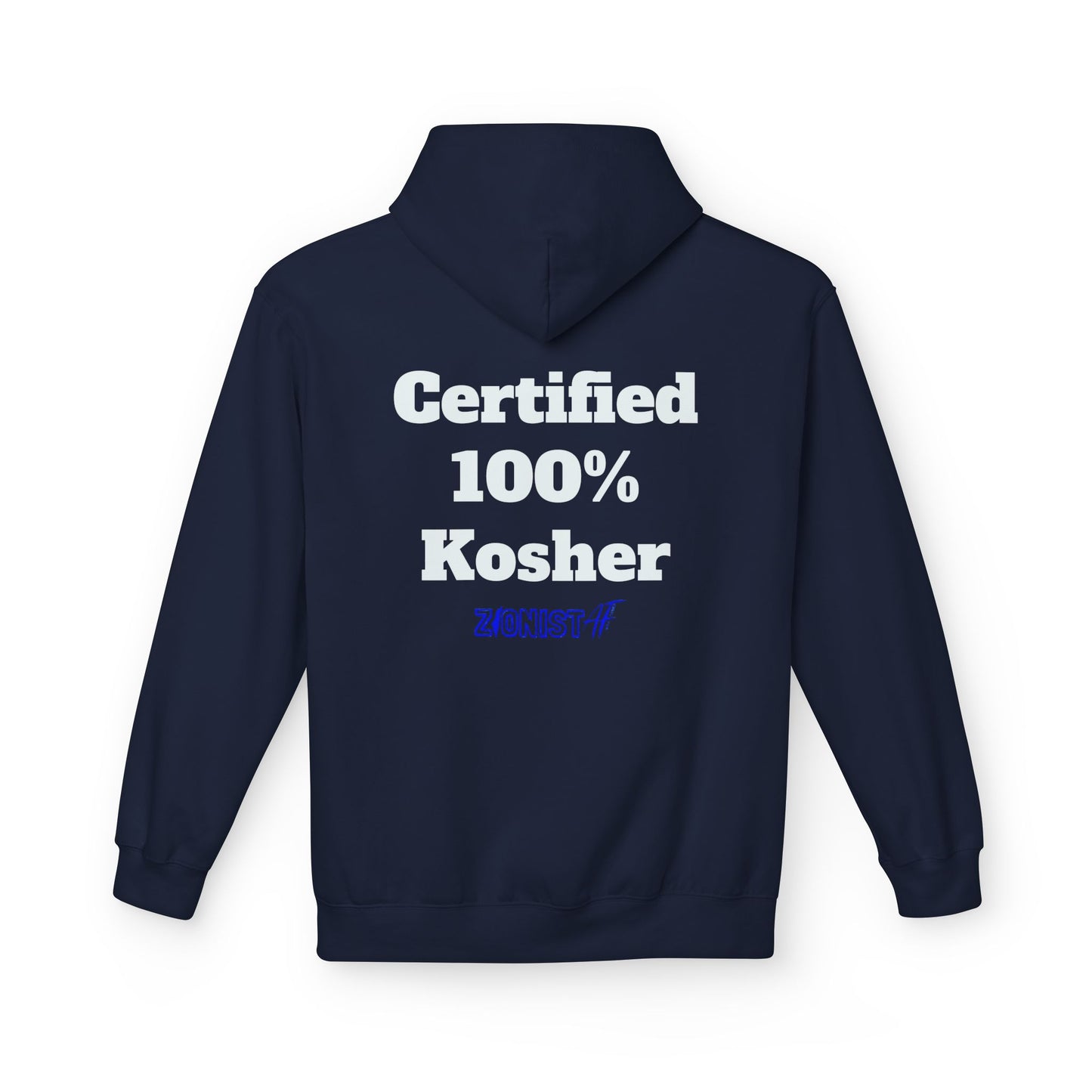 HOODIES "Kosher" Sweatshirt  Zionist AF Fleece Hoodie