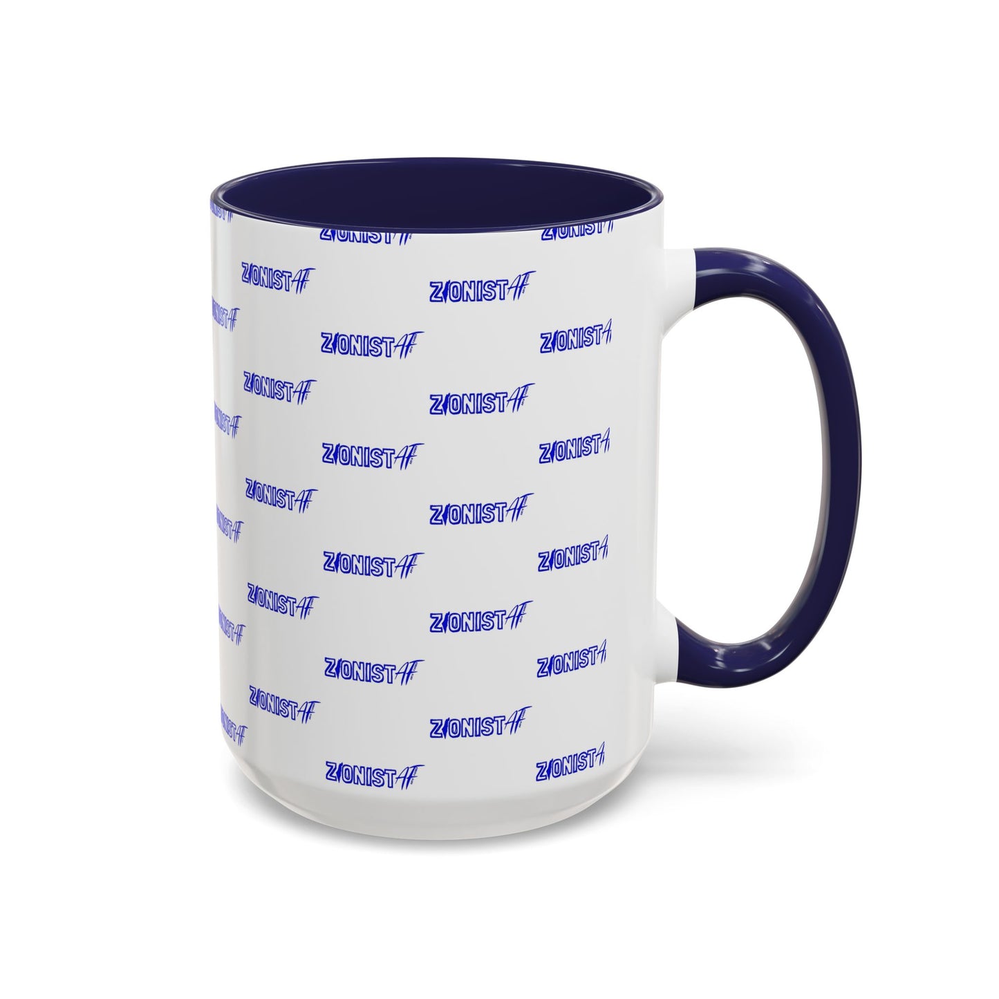 Zionist AF Accent Coffee Mug (11, 15oz)