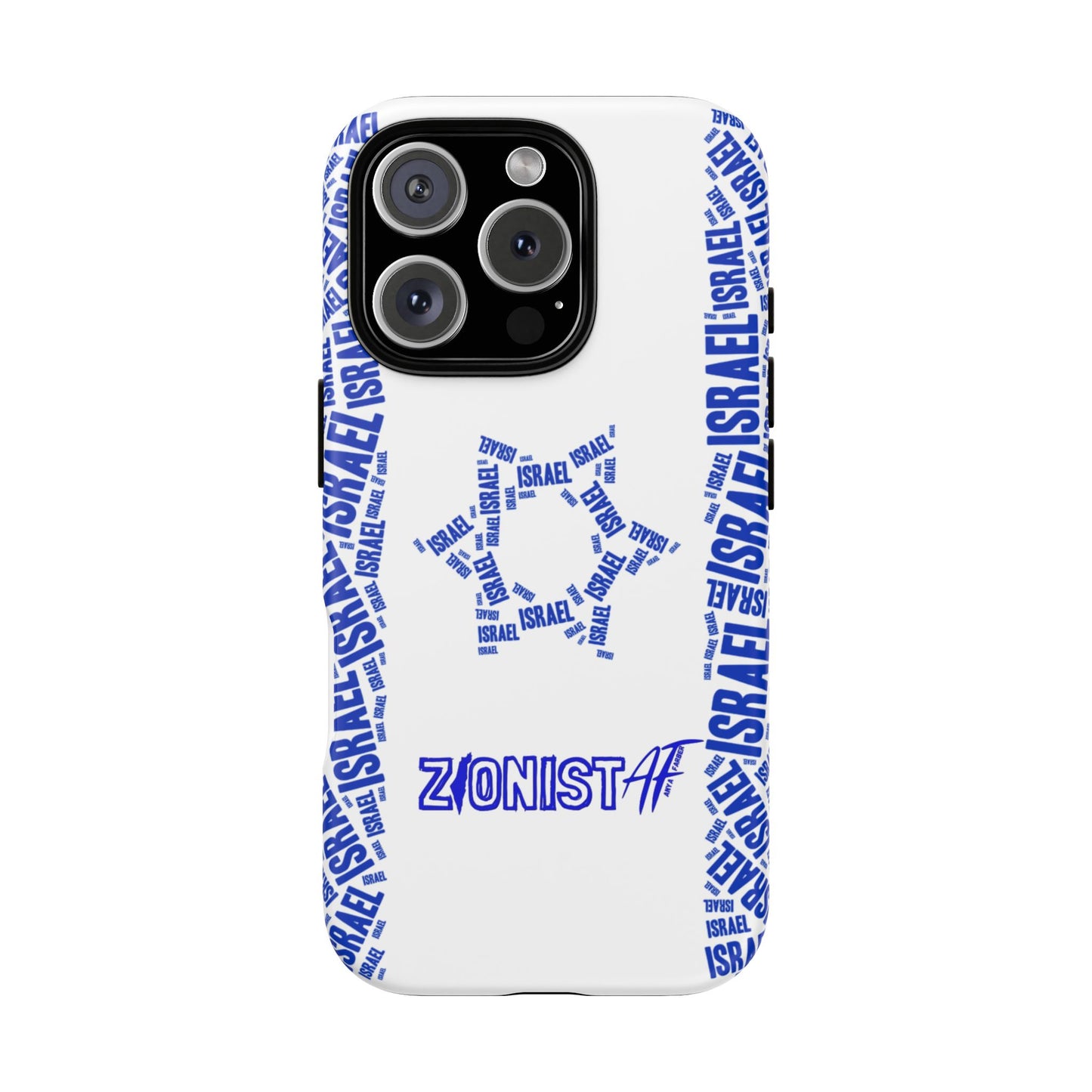 ACCESSORIES Zionist AF Israeli Flag Phone Cases