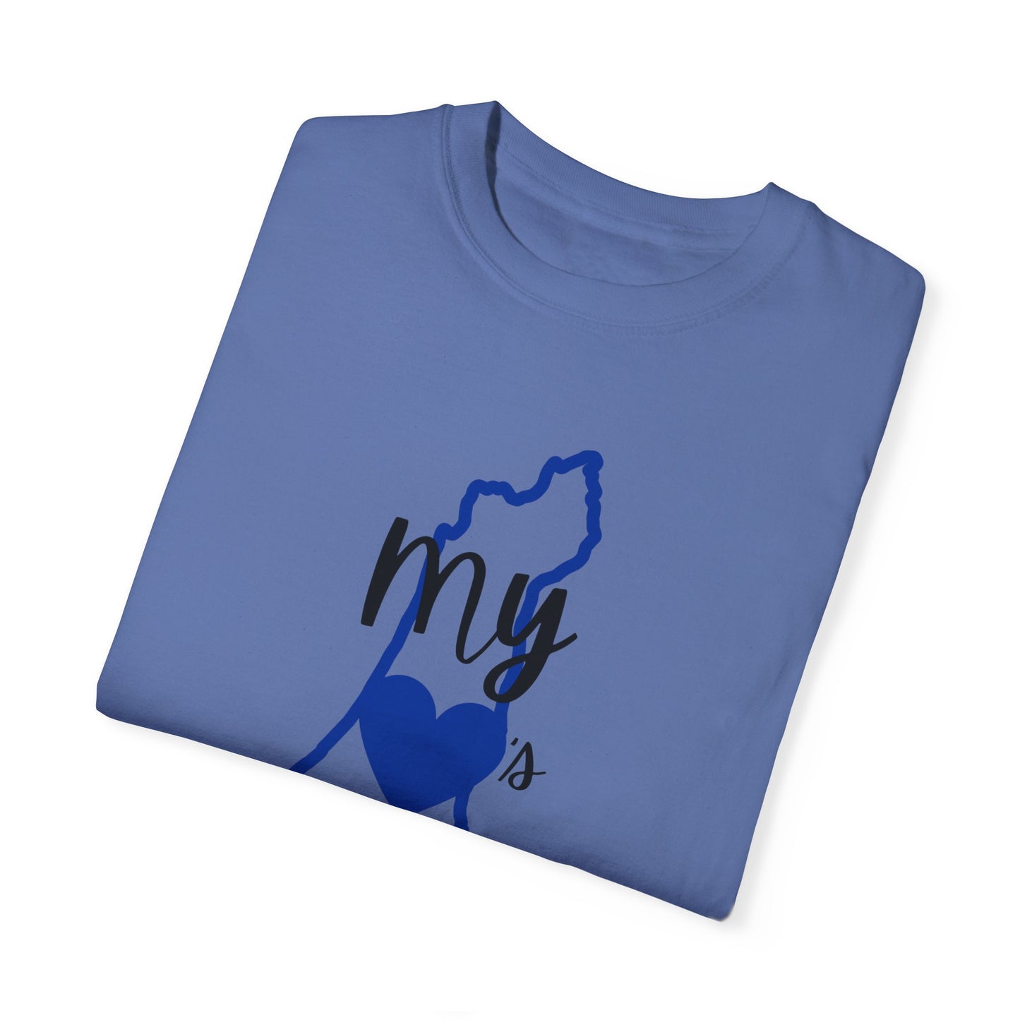 "Israel Is My Home" Unisex Garment-Dyed T-shirt by Zionist AF inspired by Hillary