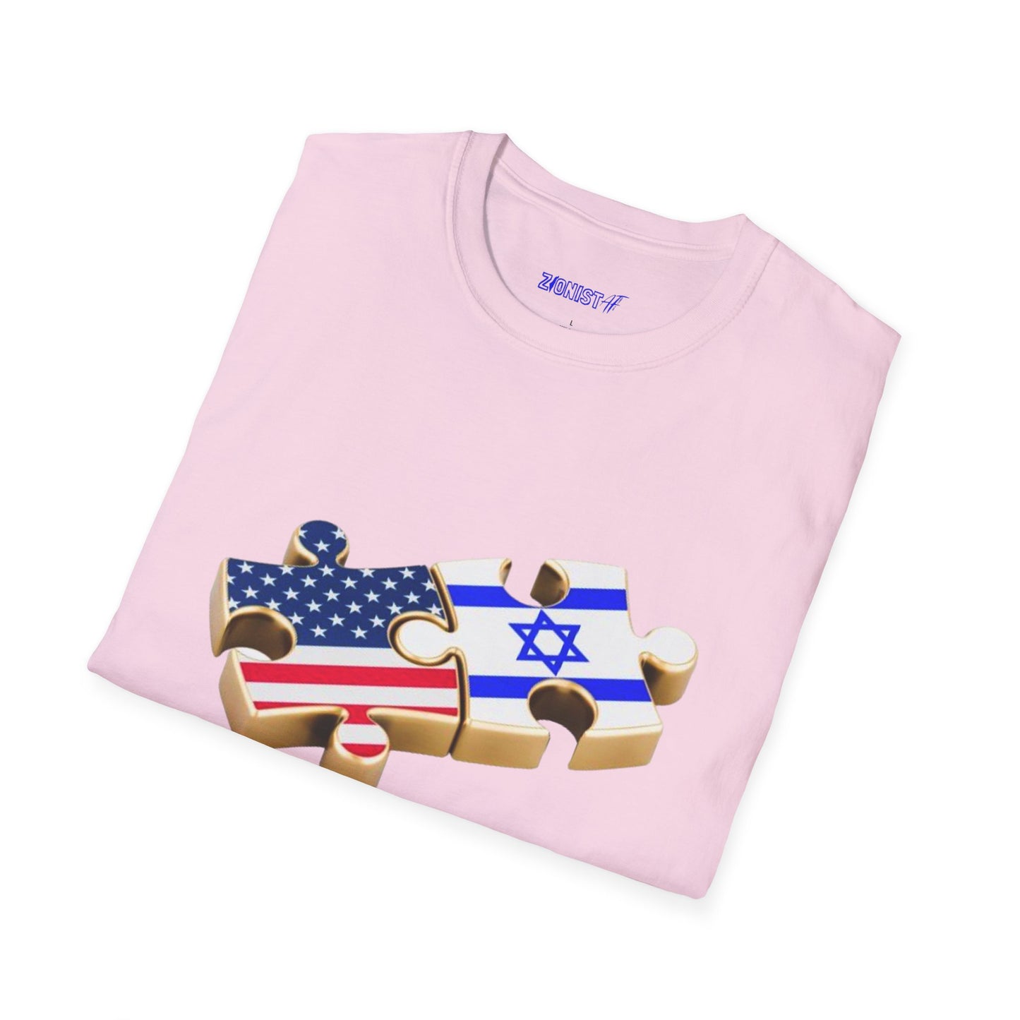 Zionist AF USA/Israel  Softstyle T-Shirt