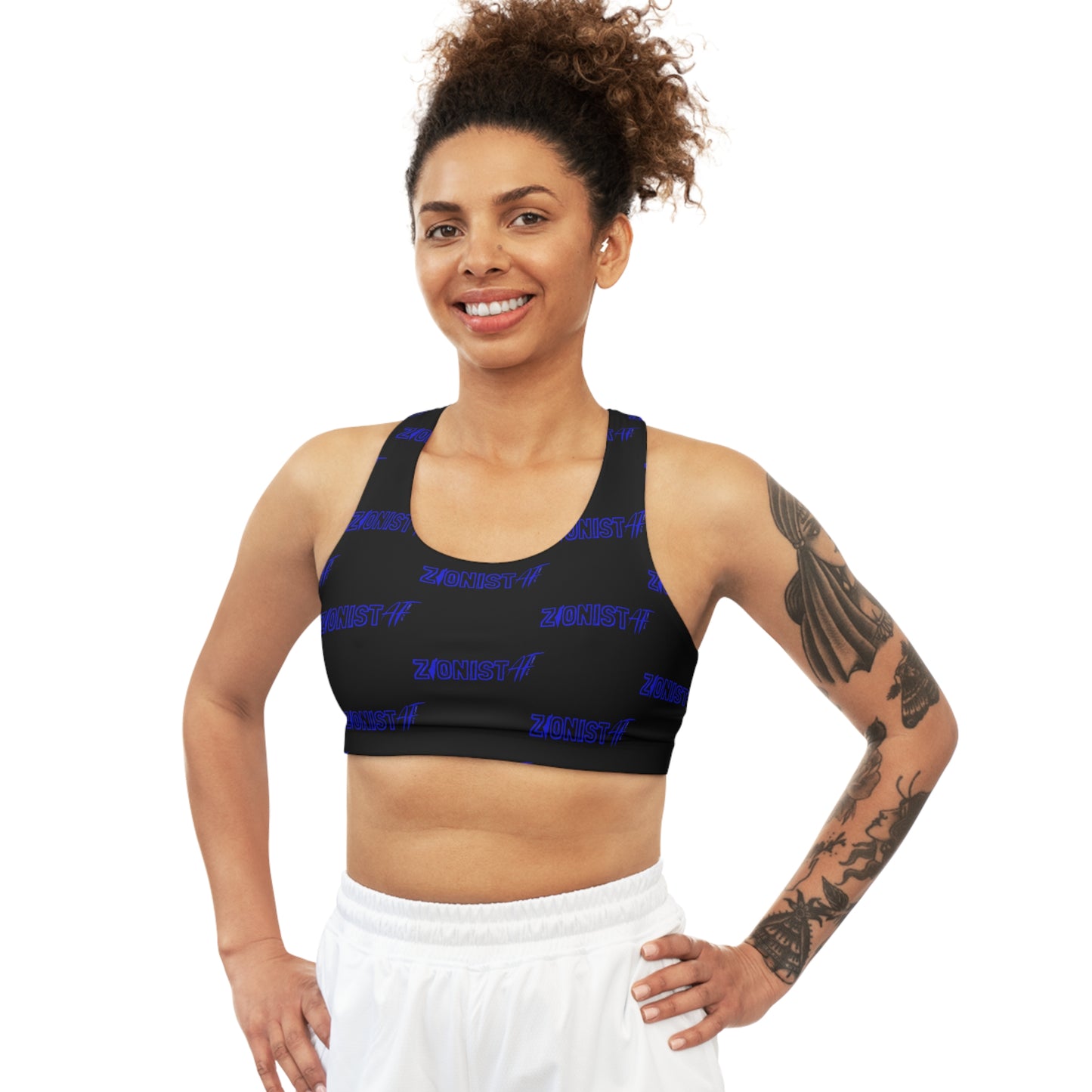 SPORTSWEAR Zionist AF Fierce Seamless Sports Bra