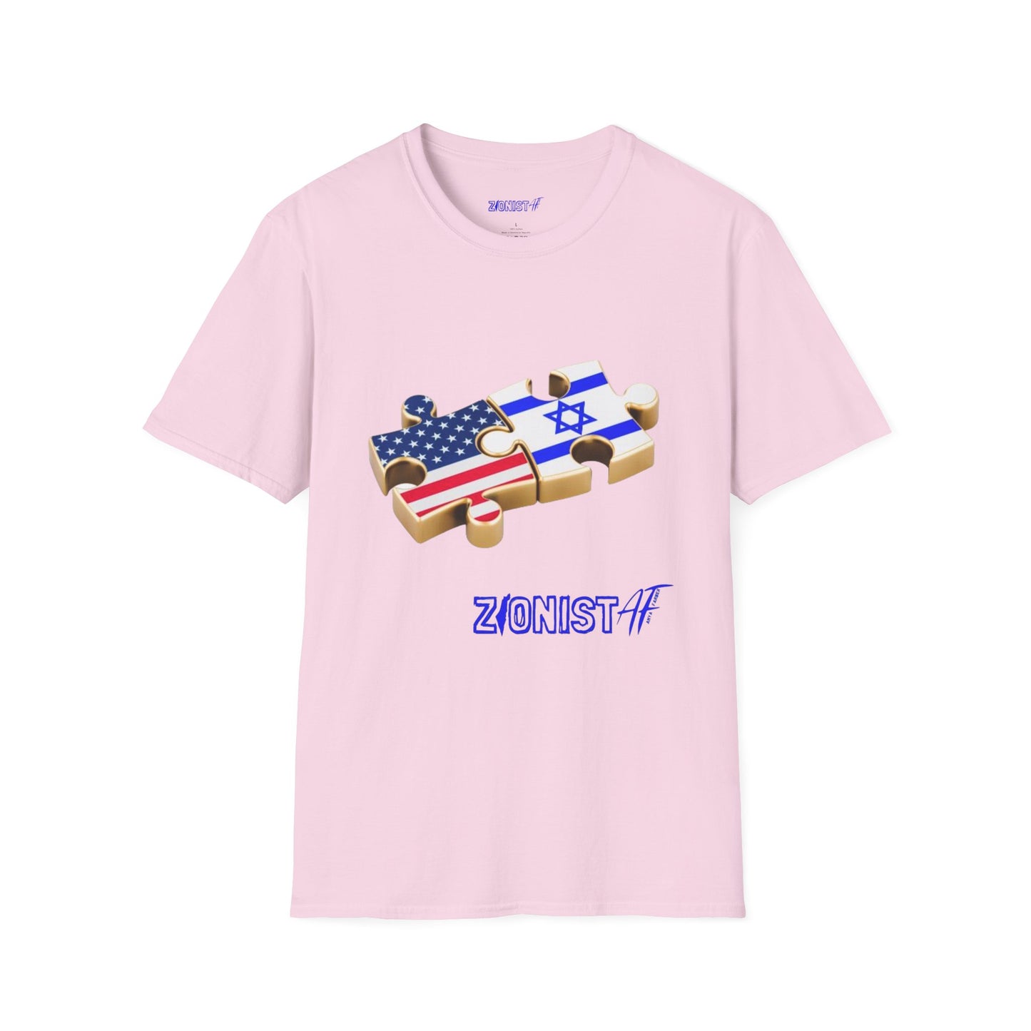 Zionist AF USA/Israel  Softstyle T-Shirt