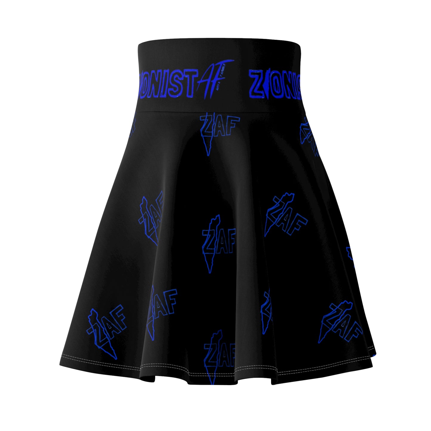 Women's ZAF Skater Skirt by Zionist AF