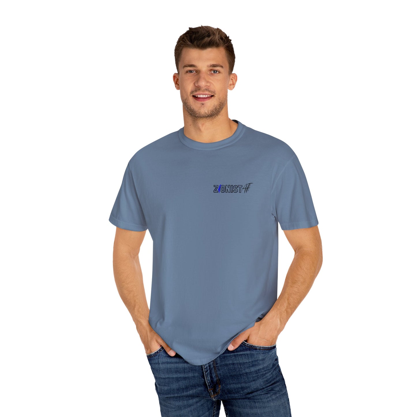 Zionist AF Jewish Generations Unisex Garment-Dyed T-shirt