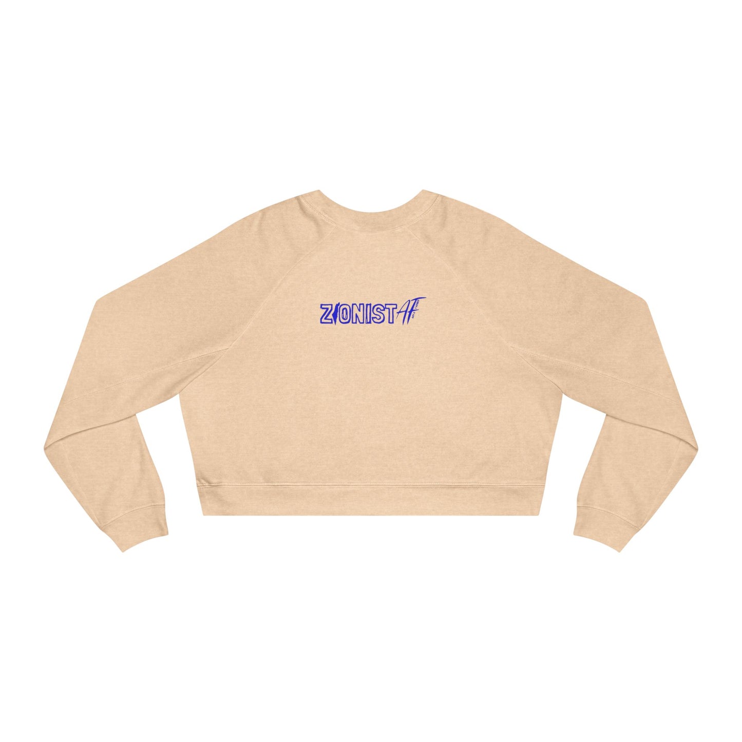 Zionist AF "RTS" Women's Cropped Fleece Pullover