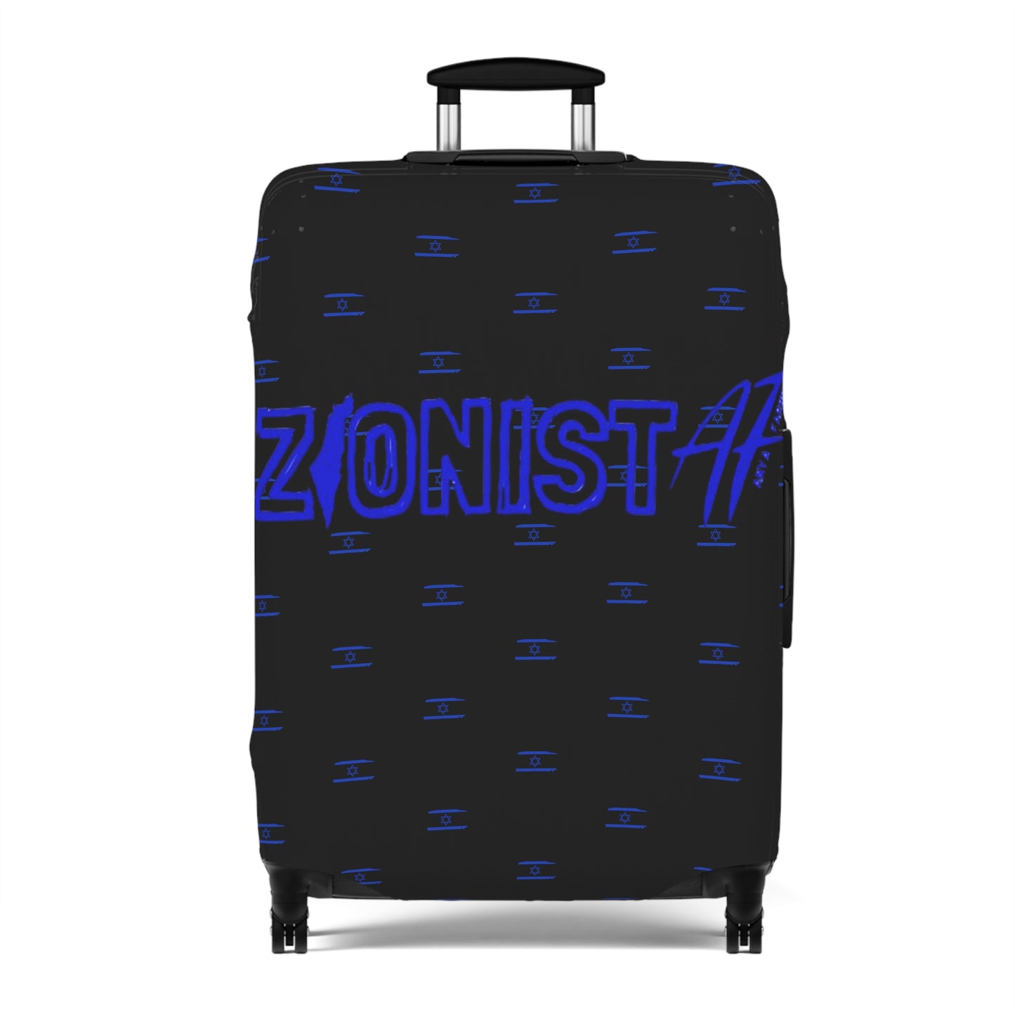 BAGS/TRAVEL Zionist AF Luggage Cover Black