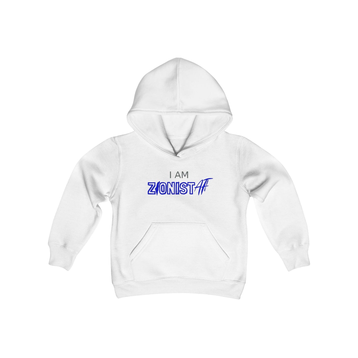 Zionist AF Youth Heavy Blend Hooded Sweatshirt