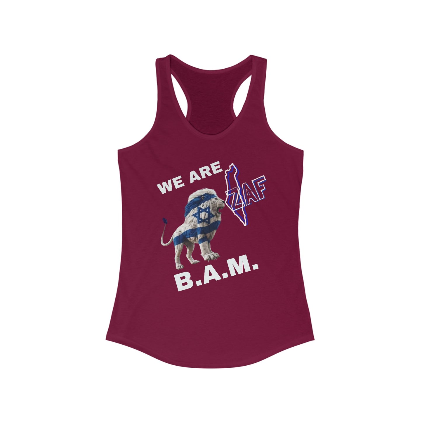 Women's BAM Warrior Ideal Racerback Tank