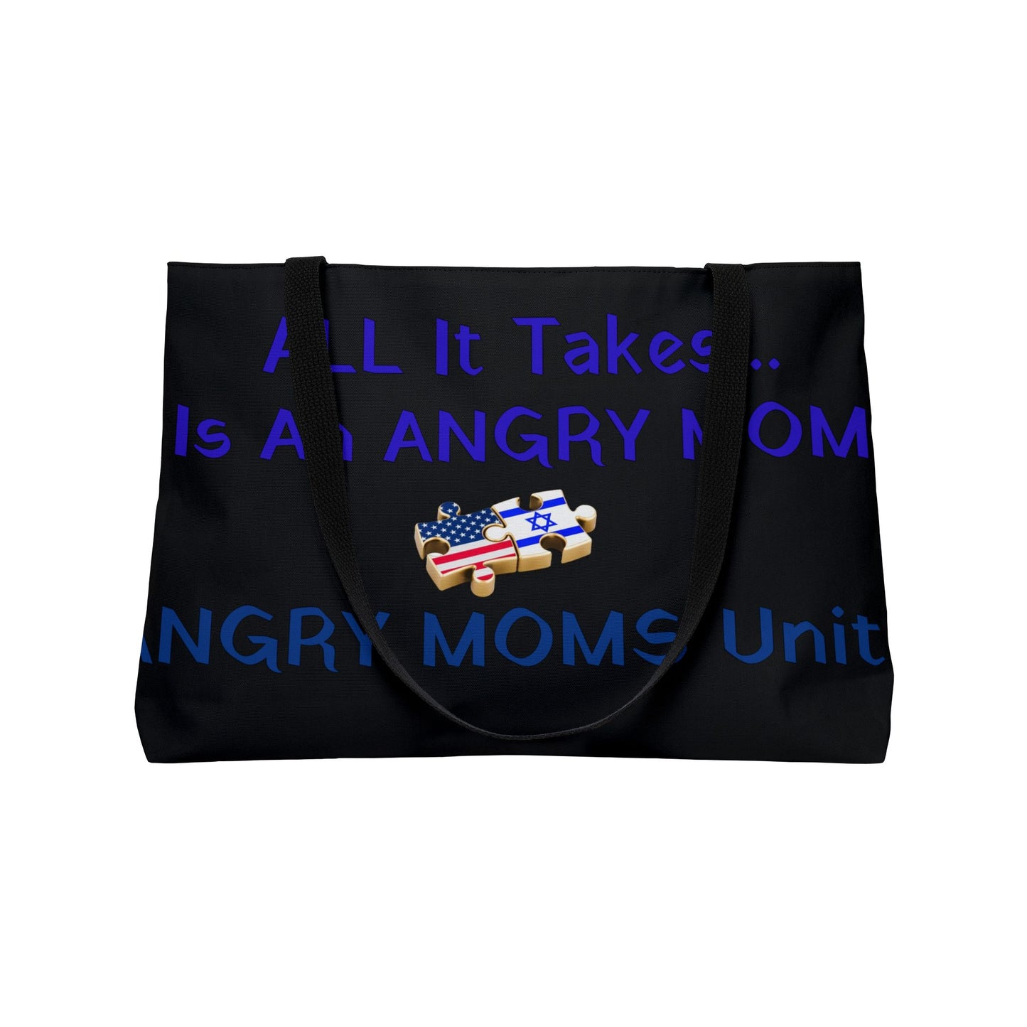 BAGS/TRAVEL Zionist AF Weekender Tote Bag "Ode to my friend Angry Mom"