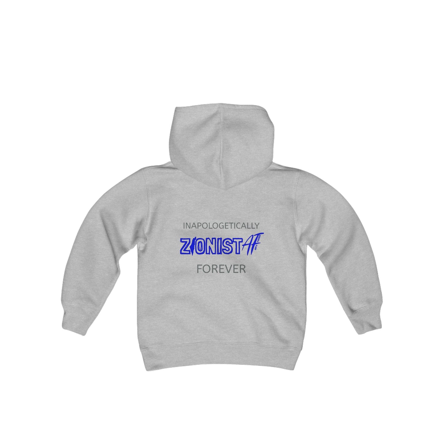 Zionist AF Youth Heavy Blend Hooded Sweatshirt