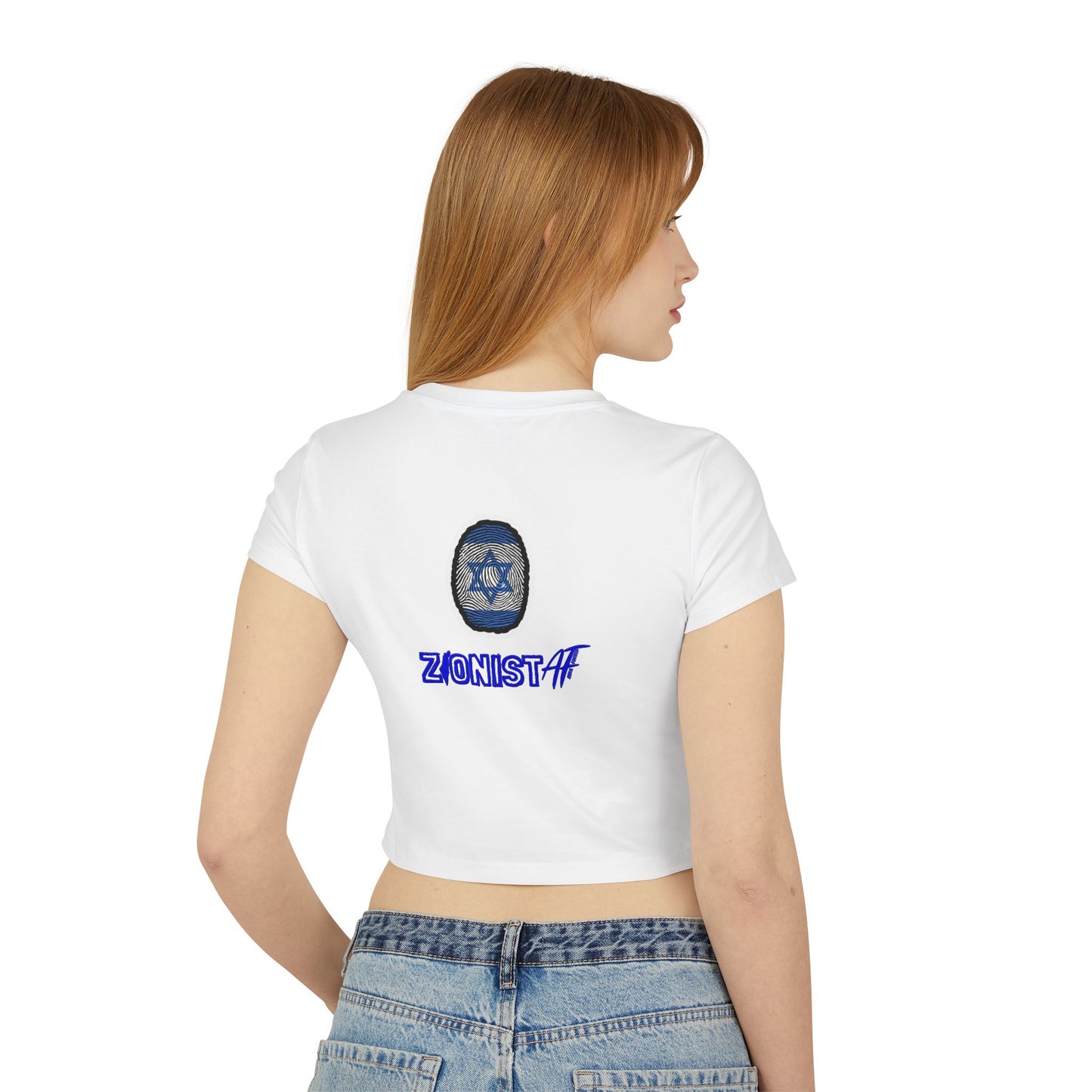 Women's T Shirts "Where is my Guy? "Baby Tee by Zionist AF