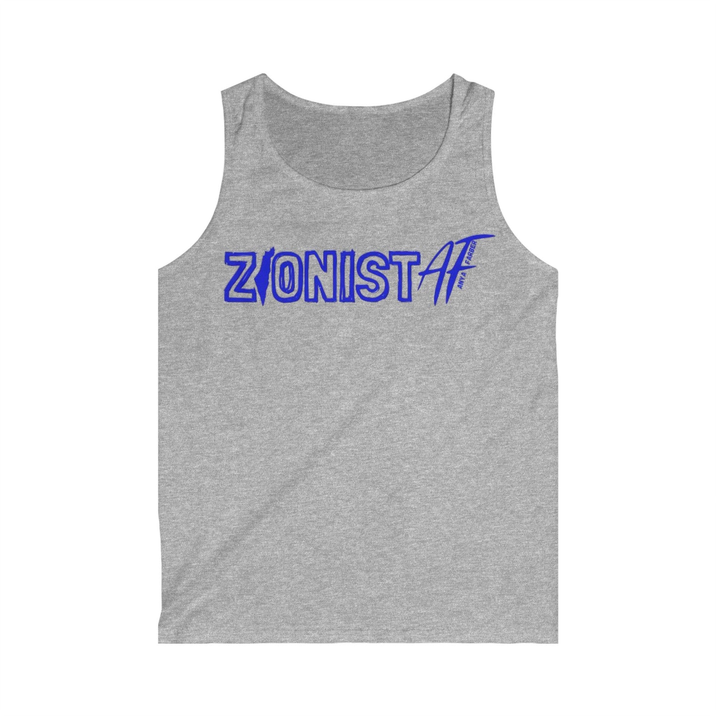 Zionist AF Men's Softstyle Tank Top