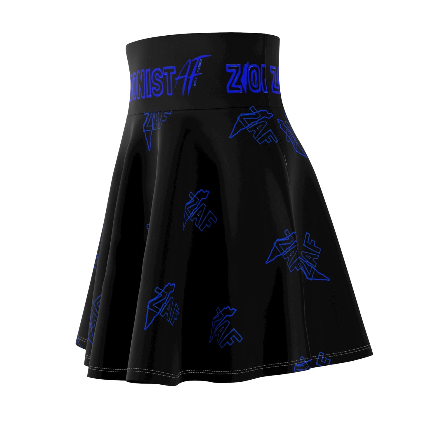 Women's ZAF Skater Skirt by Zionist AF