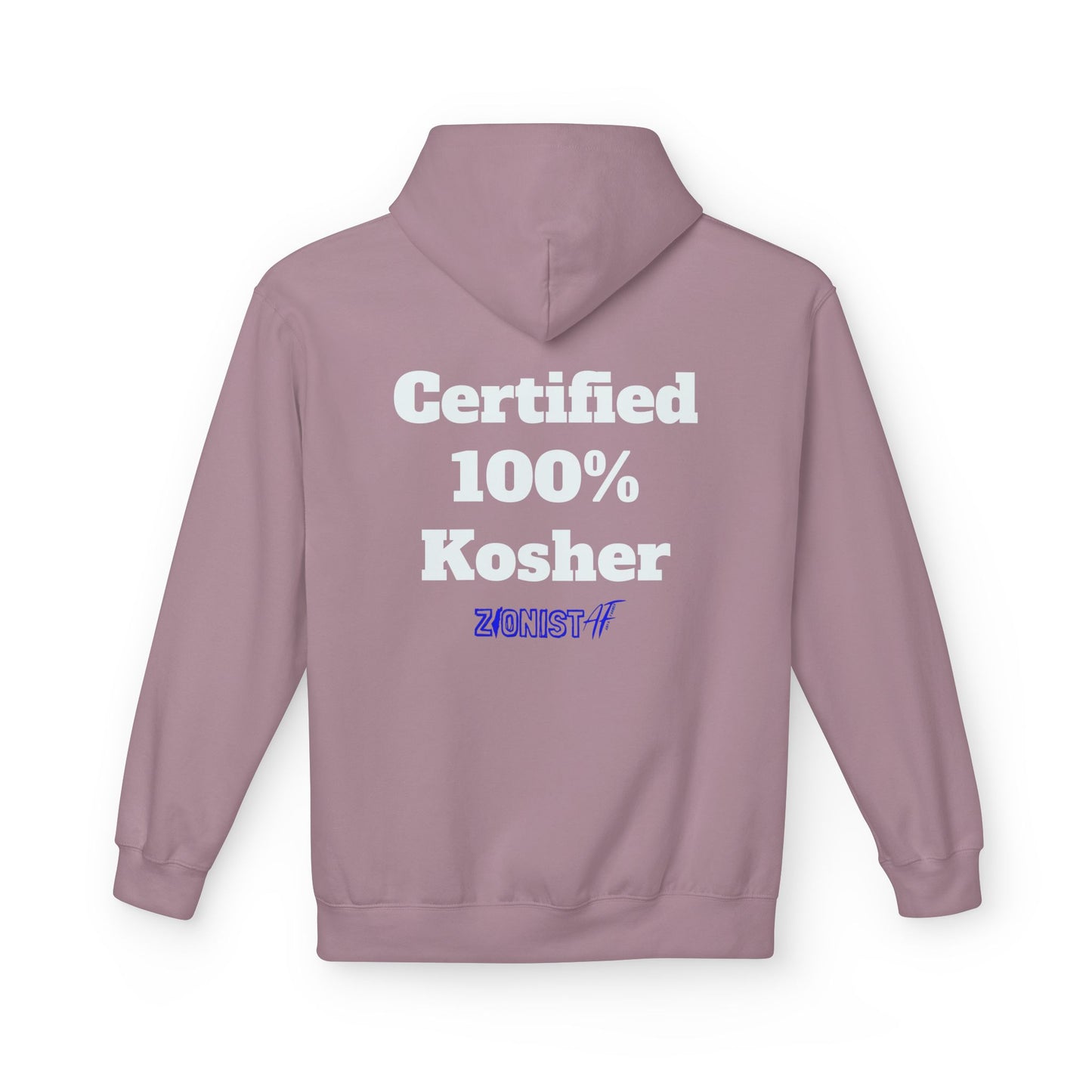 HOODIES "Kosher" Sweatshirt  Zionist AF Fleece Hoodie