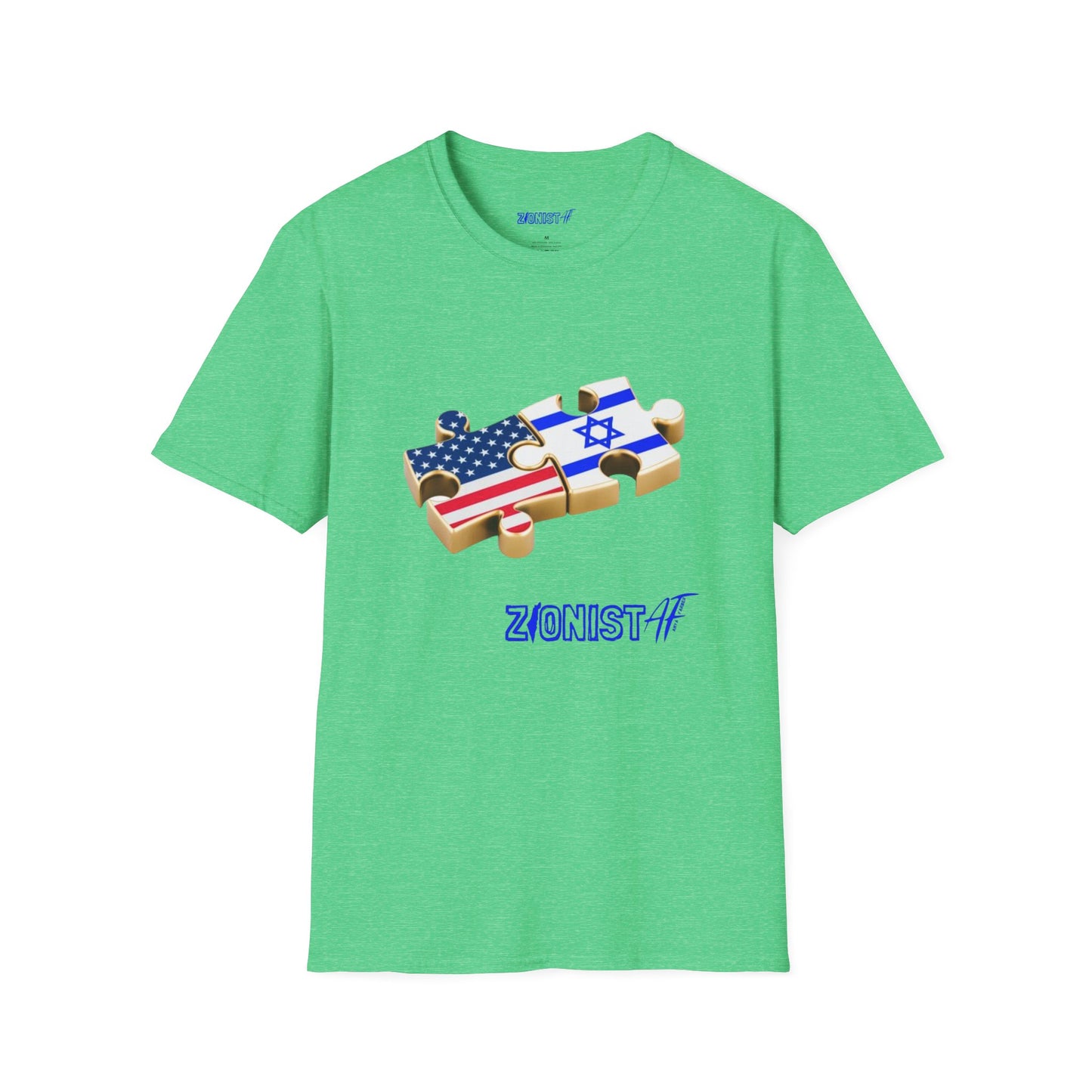 Zionist AF USA/Israel Softstyle T-Shirt