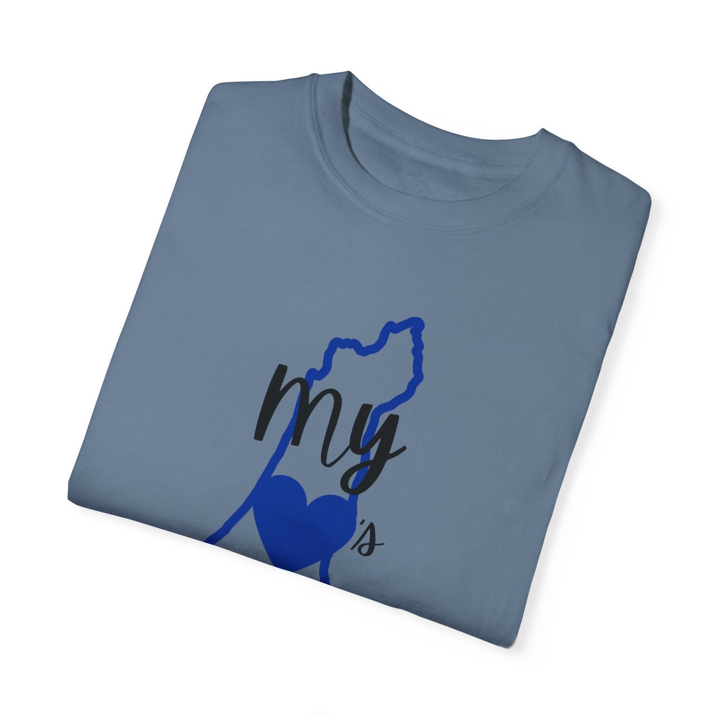 "Israel Is My Home" Unisex Garment-Dyed T-shirt by Zionist AF inspired by Hillary