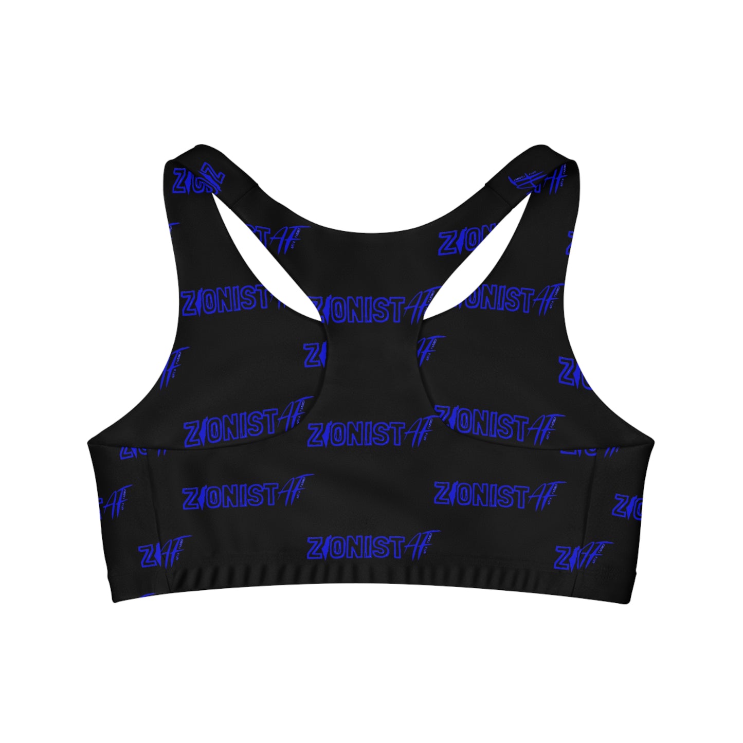 Zionist AF Fierce Seamless Sports Bra