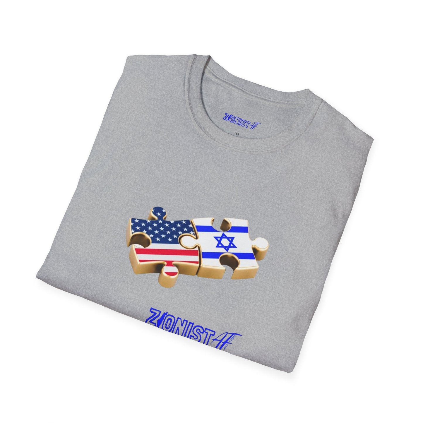 Zionist AF USA/Israel  Softstyle T-Shirt