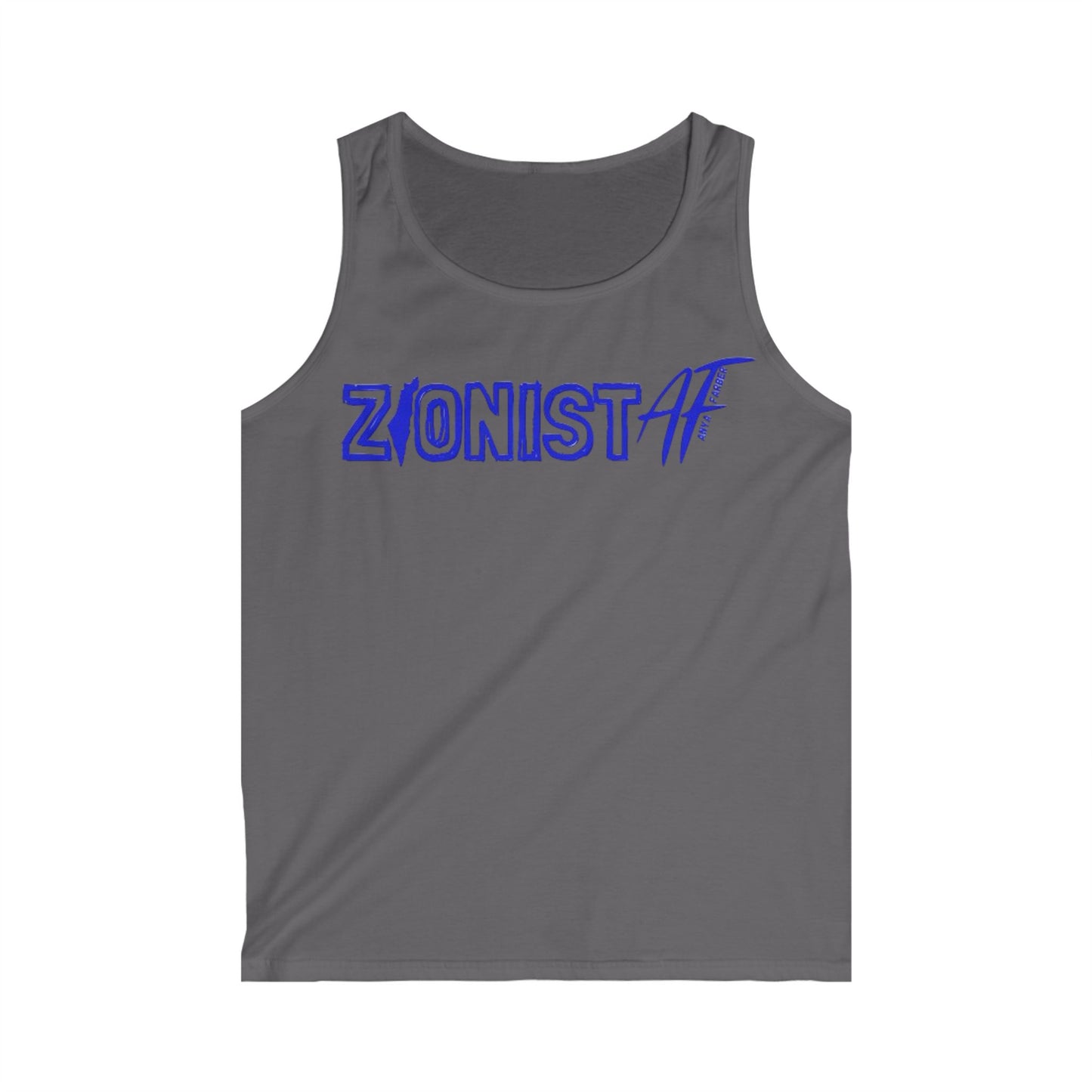 Zionist AF Men's Softstyle Tank Top