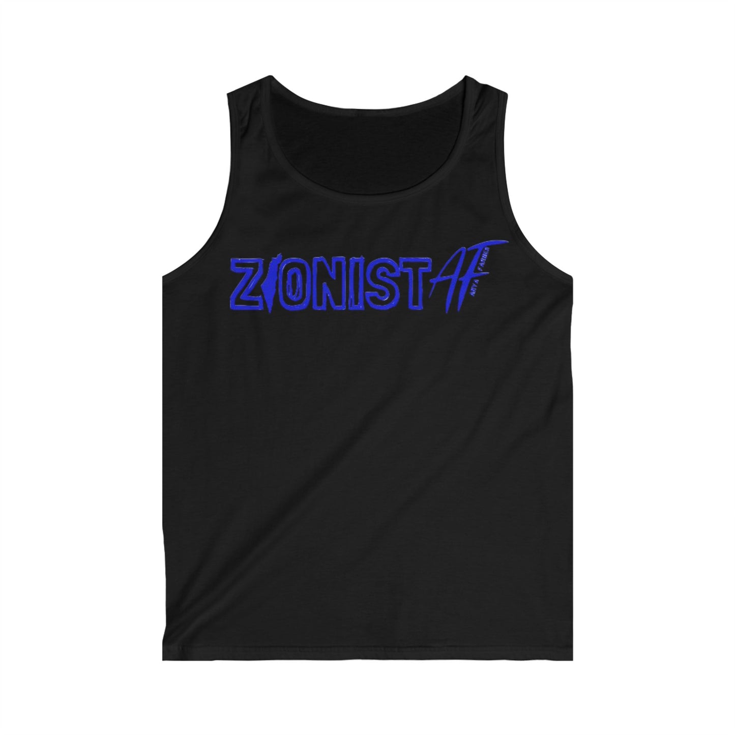 Zionist AF Men's Softstyle Tank Top