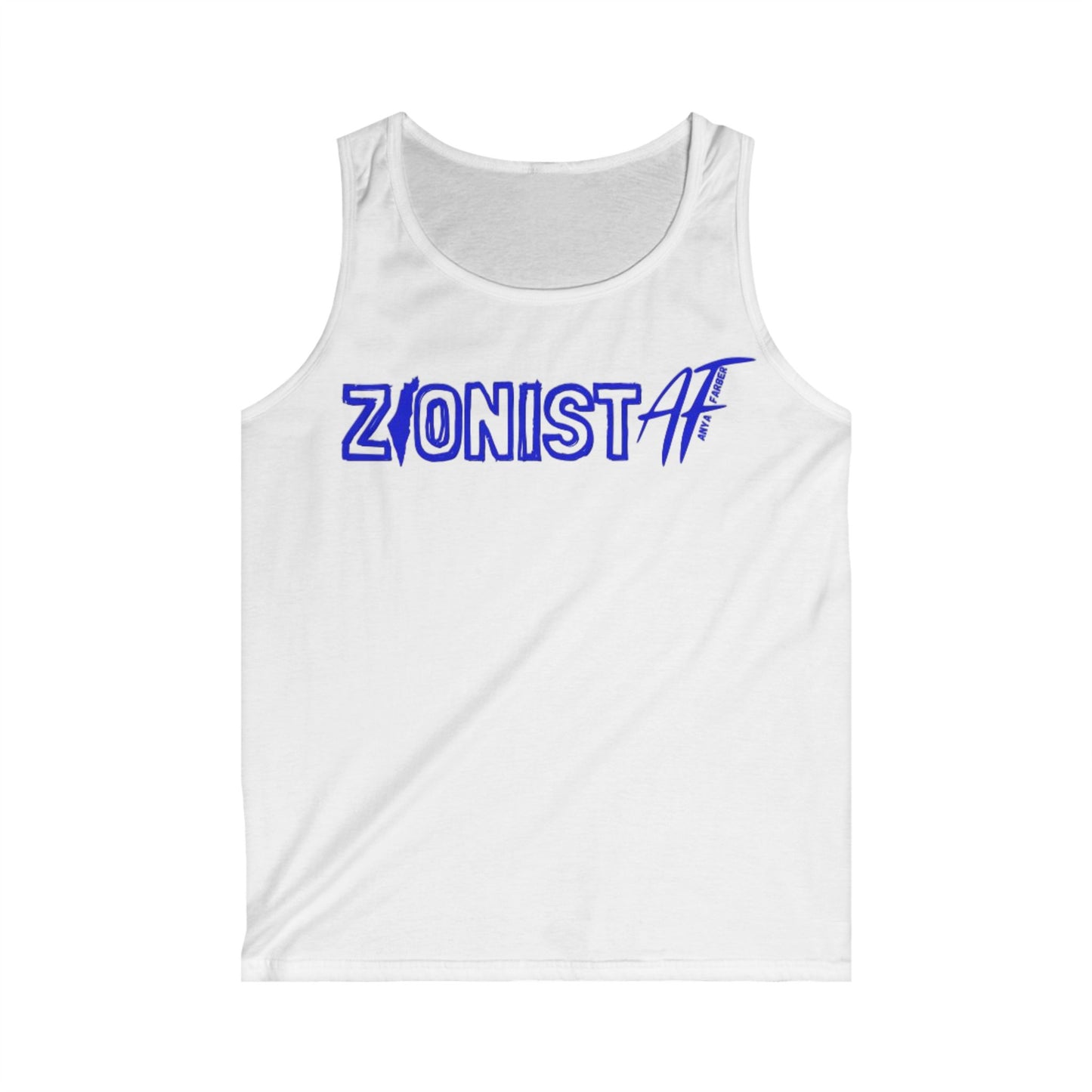 Zionist AF Men's Softstyle Tank Top