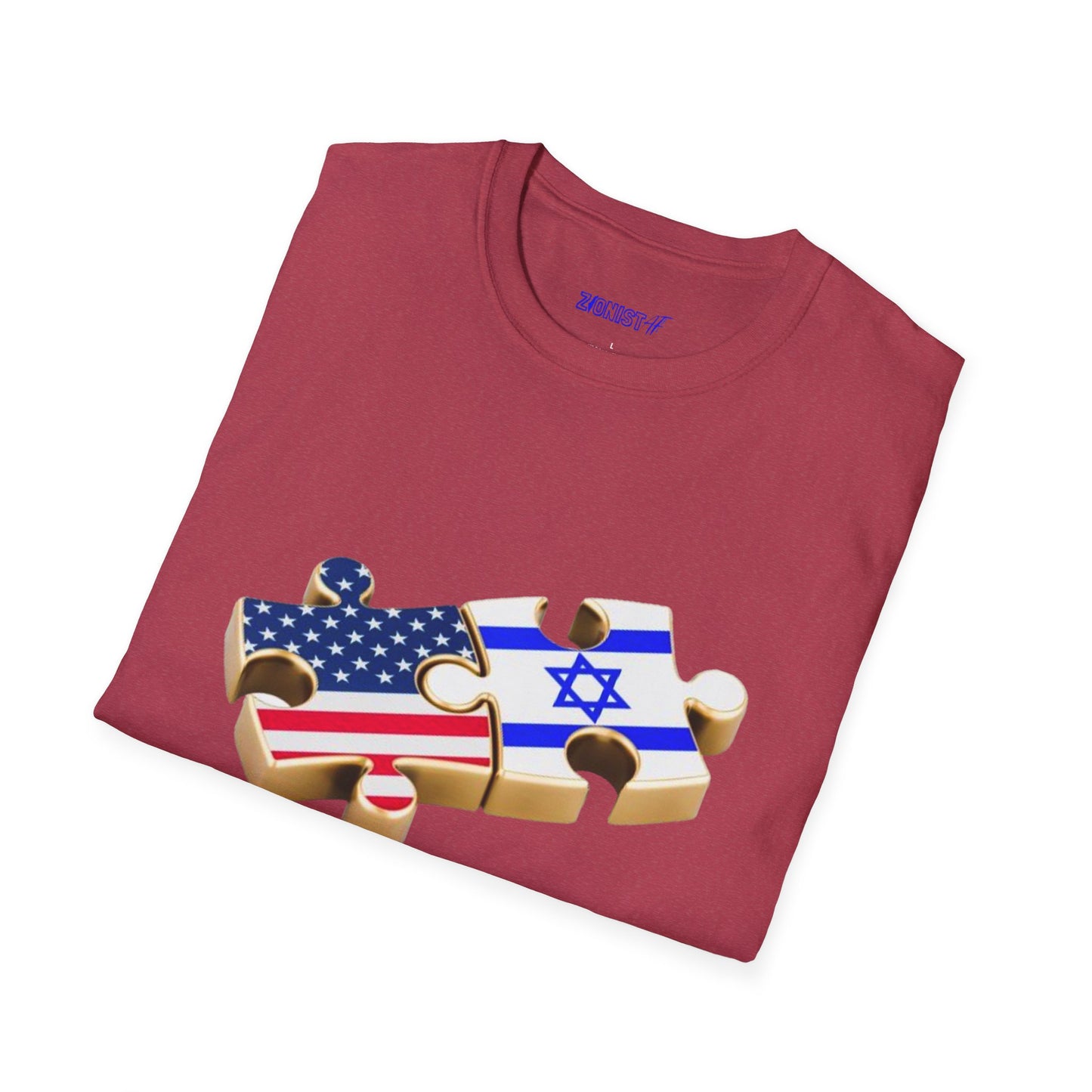 Zionist AF USA/Israel Softstyle T-Shirt