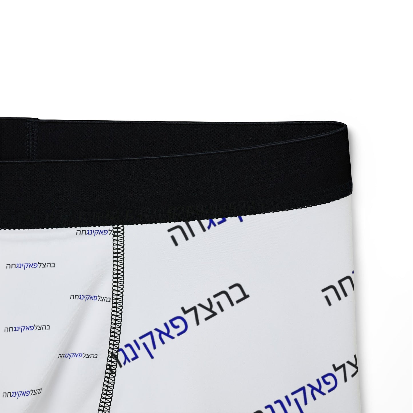 UNDERWEAR Zionist AF  "Bahatzlifukingchah" Men's Boxer Briefs