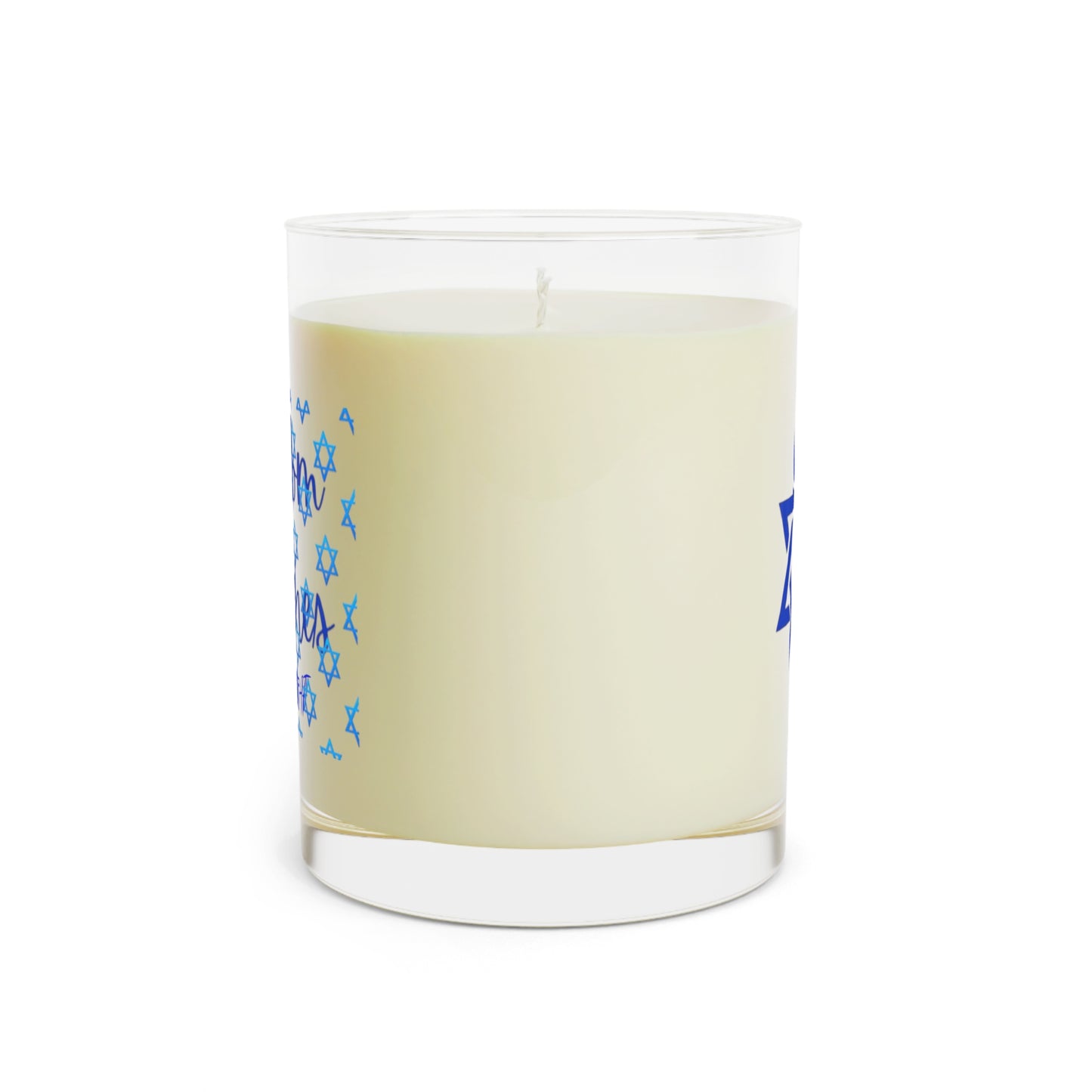 HOME DECOR Zionist AF "Shalom Bitches" Scented Candle - Full Glass, 11oz