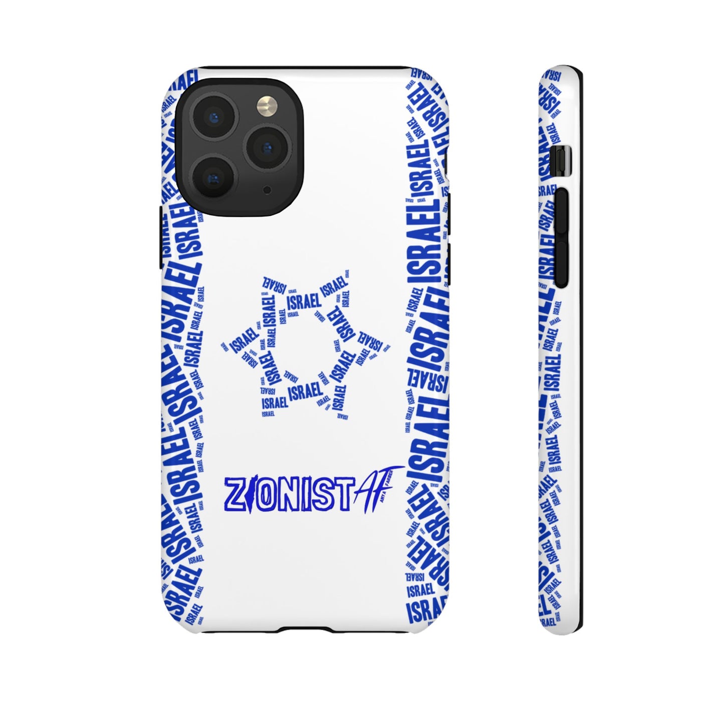 ACCESSORIES Zionist AF Israeli Flag Phone Cases