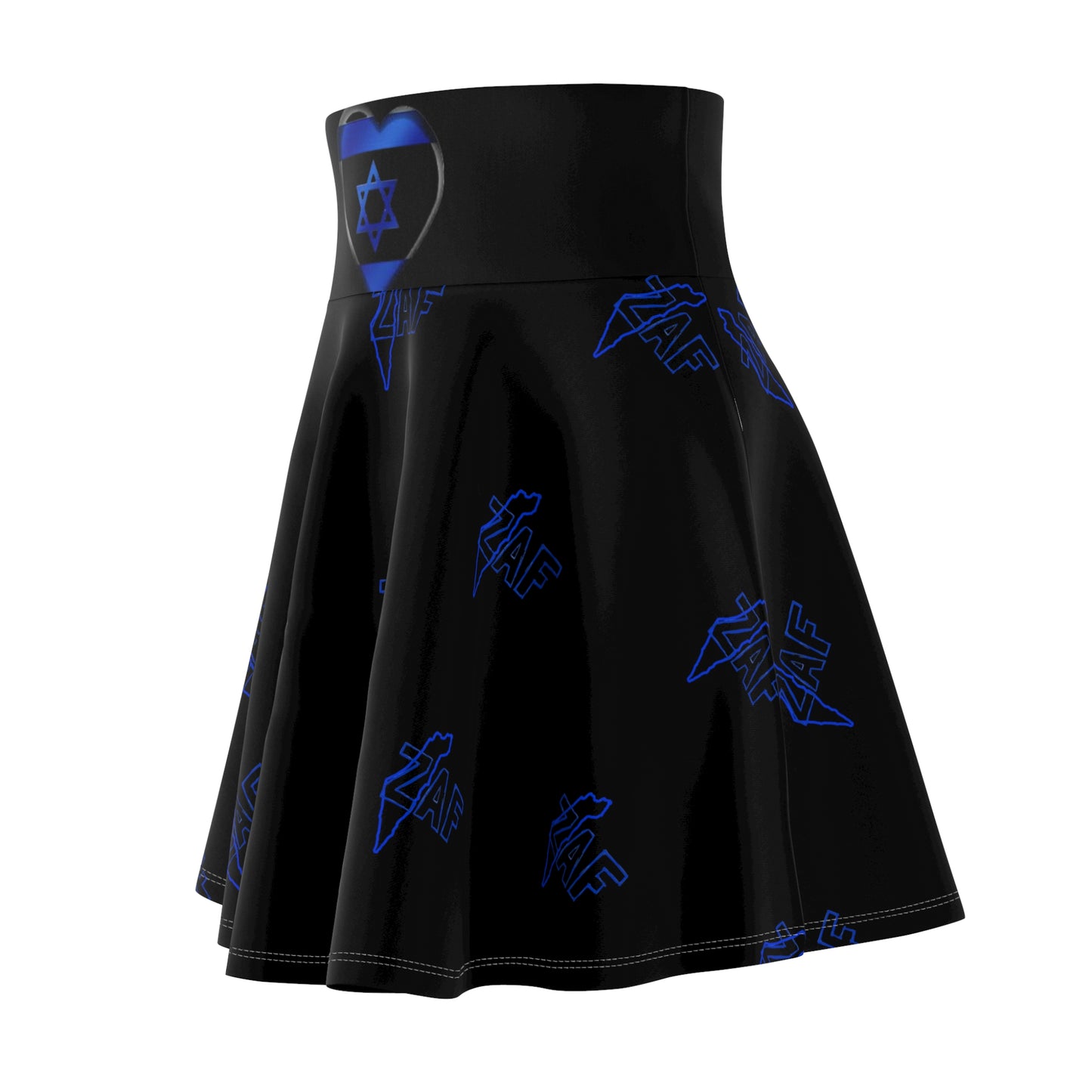 Women's Skirt  ZAF Skater Skirt (AOP) by Zionist AF