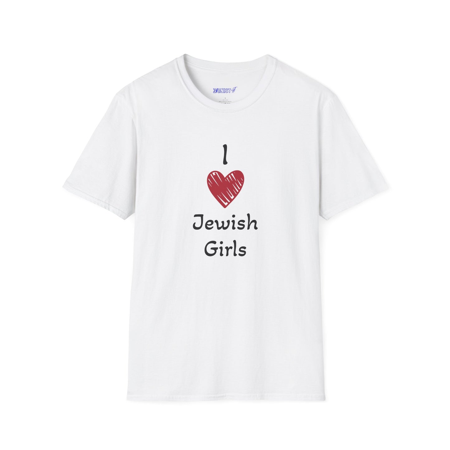 I Love Jewish Girls Softstyle T-Shirt