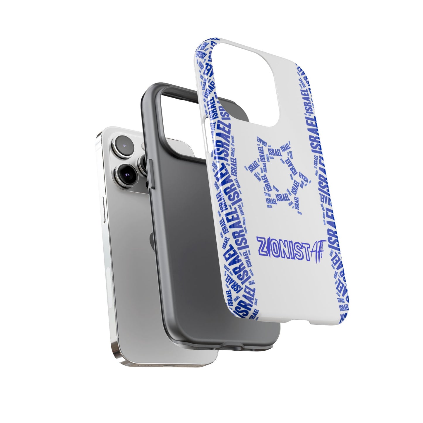 ACCESSORIES Zionist AF Israeli Flag Phone Cases