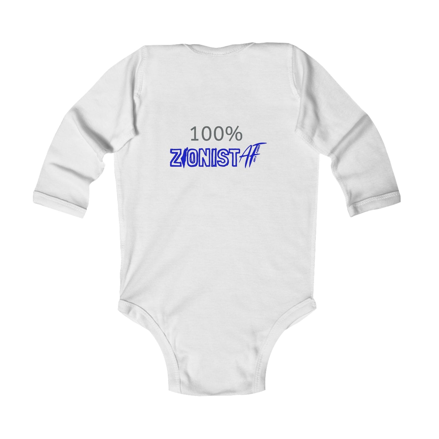 KIDS/ INFANT Zionist Infant Long Sleeve Bodysuit