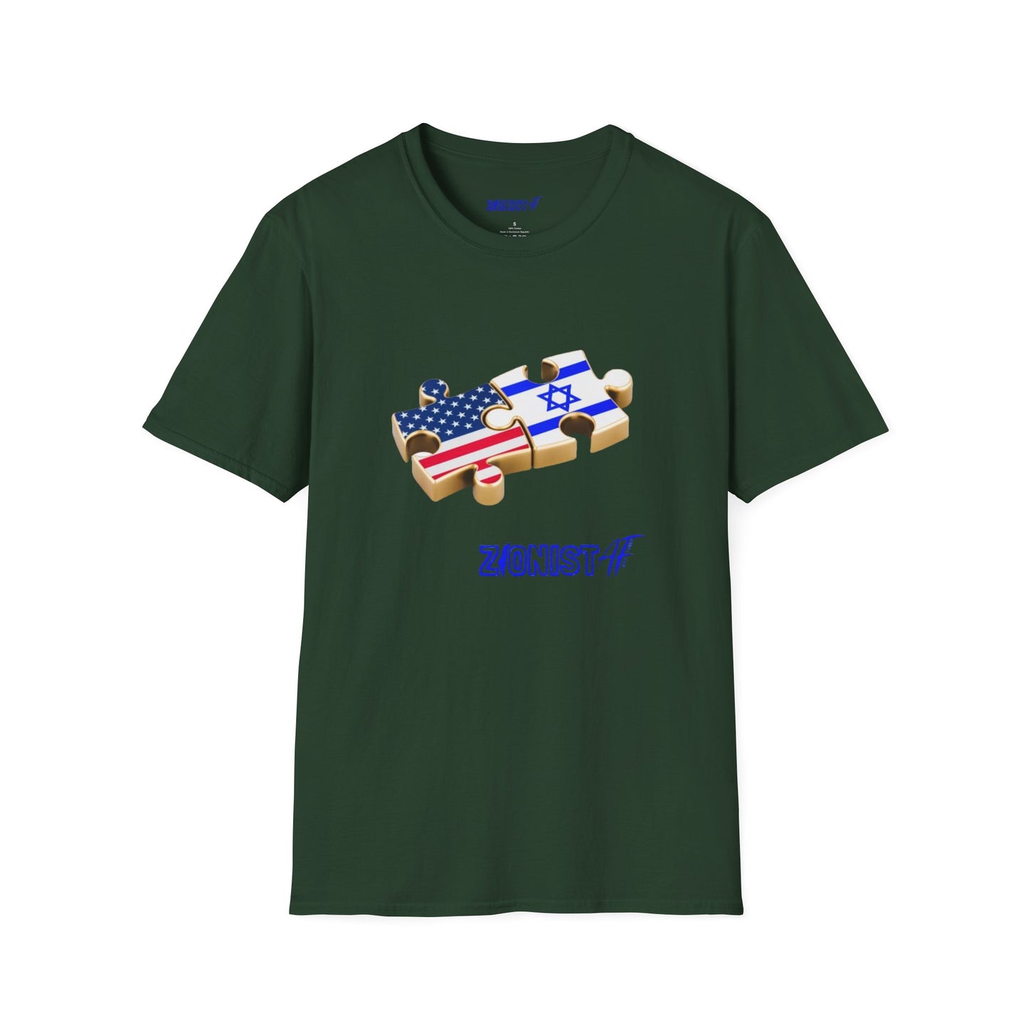 Zionist AF USA/Israel  Softstyle T-Shirt