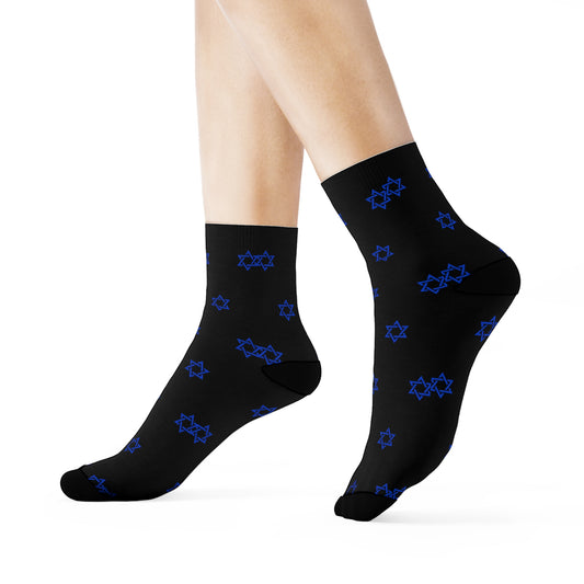 SOCKS Zionist AF 3/4 Crew Socks