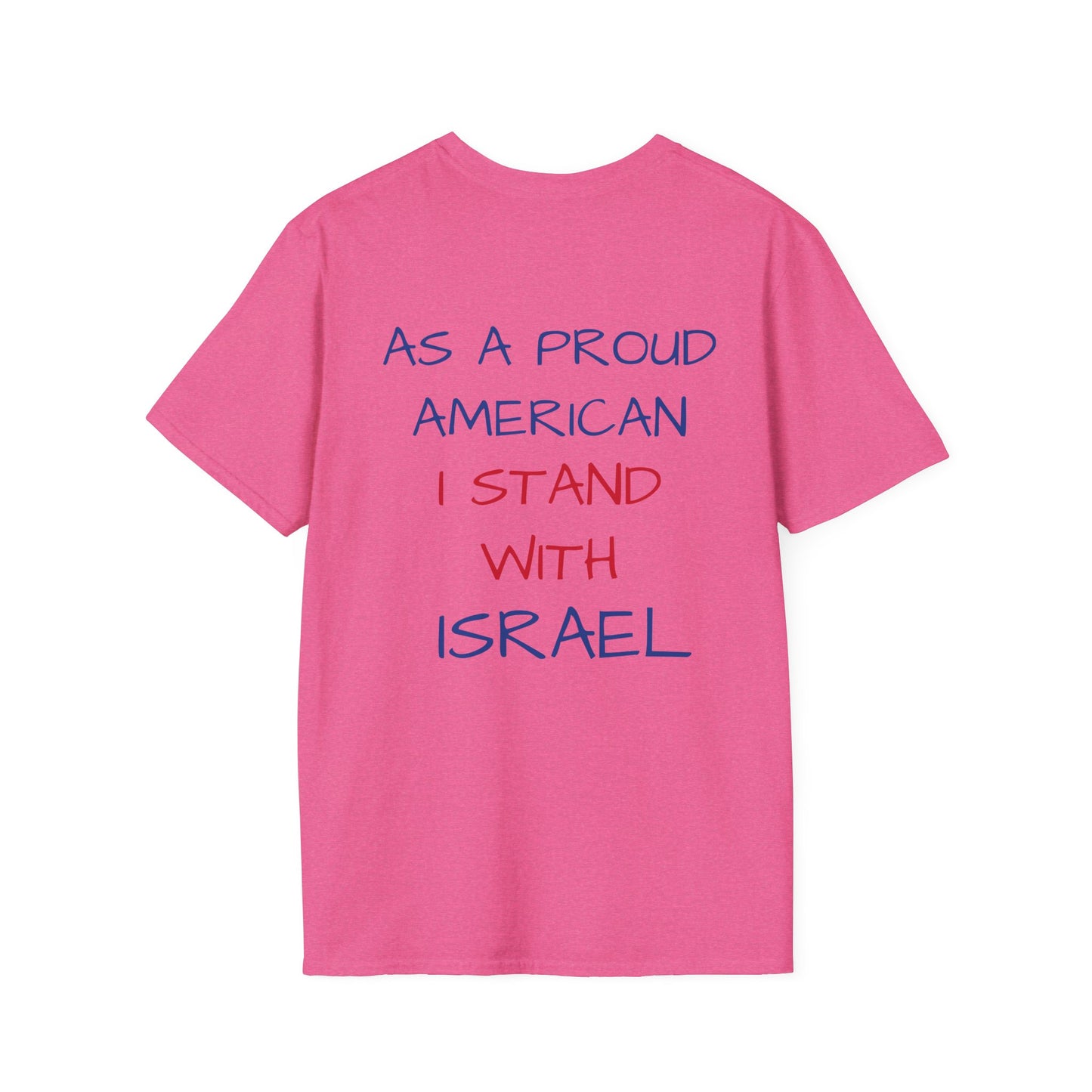 Zionist AF USA/Israel  Softstyle T-Shirt