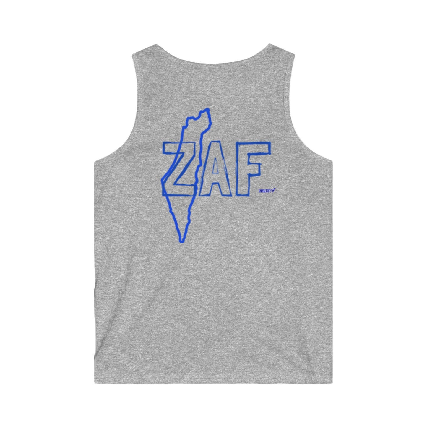 Zionist AF ZAF Men's Softstyle Tank Top