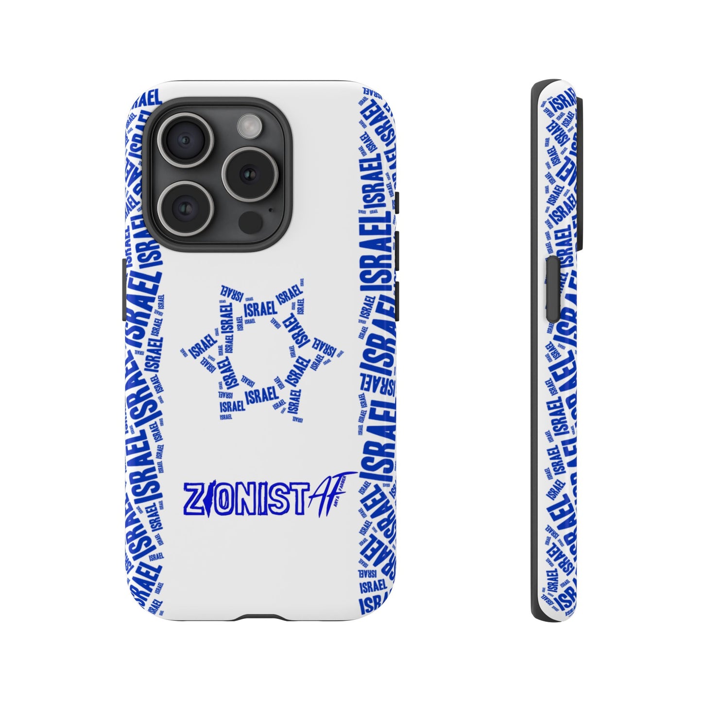 ACCESSORIES Zionist AF Israeli Flag Phone Cases