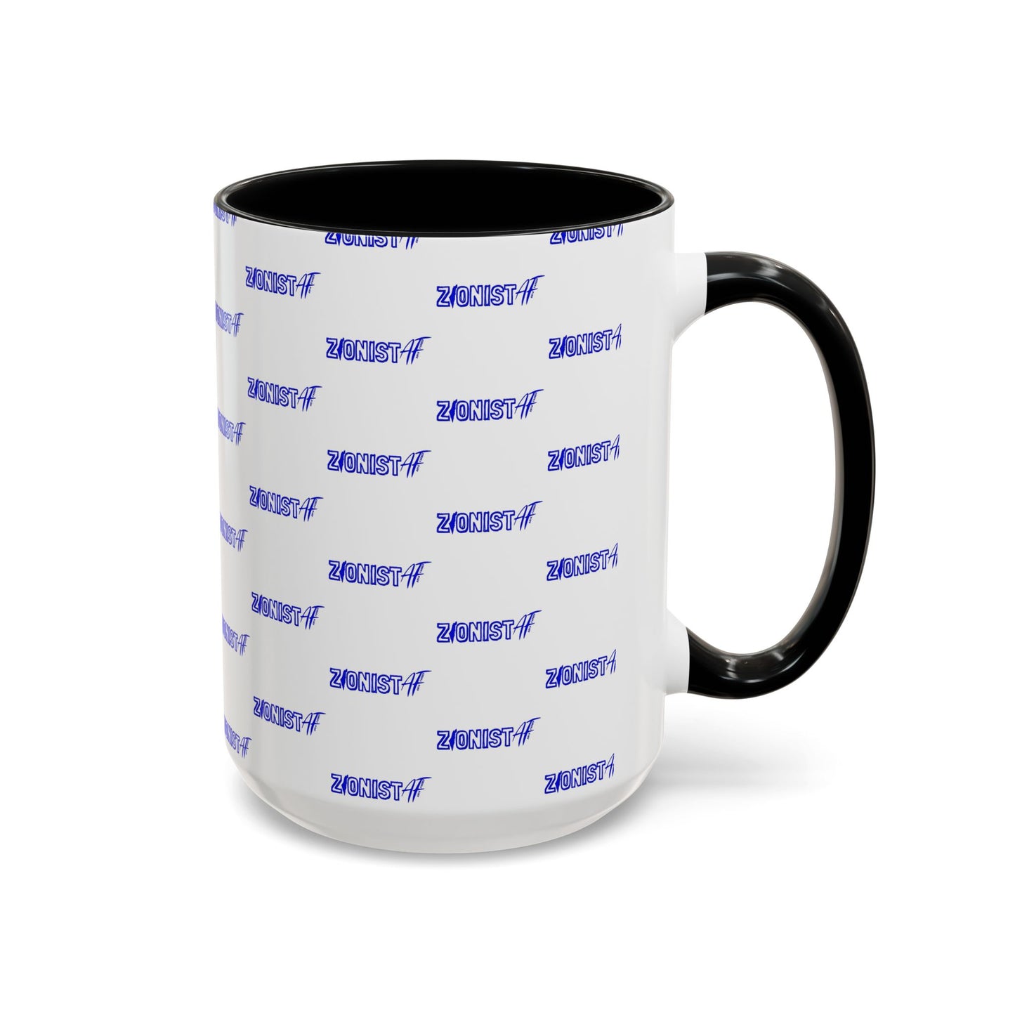 Zionist AF Accent Coffee Mug (11, 15oz)