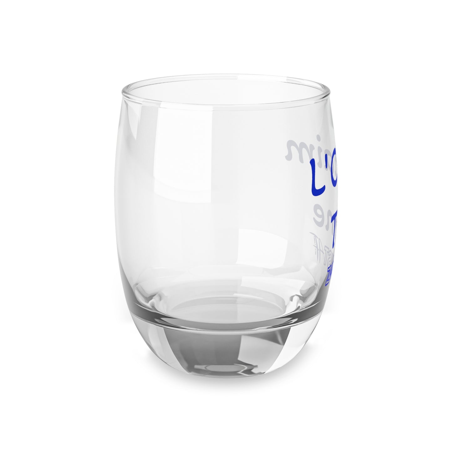 HOME DECOR Whiskey Glass Zionist AF "L'Chaim Time"