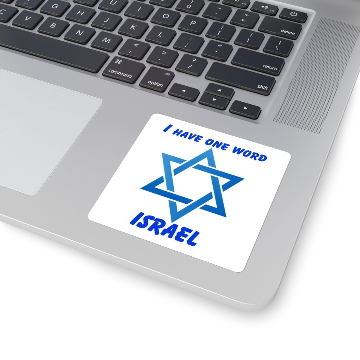 STICKERS Zionist AF "one word" stickers