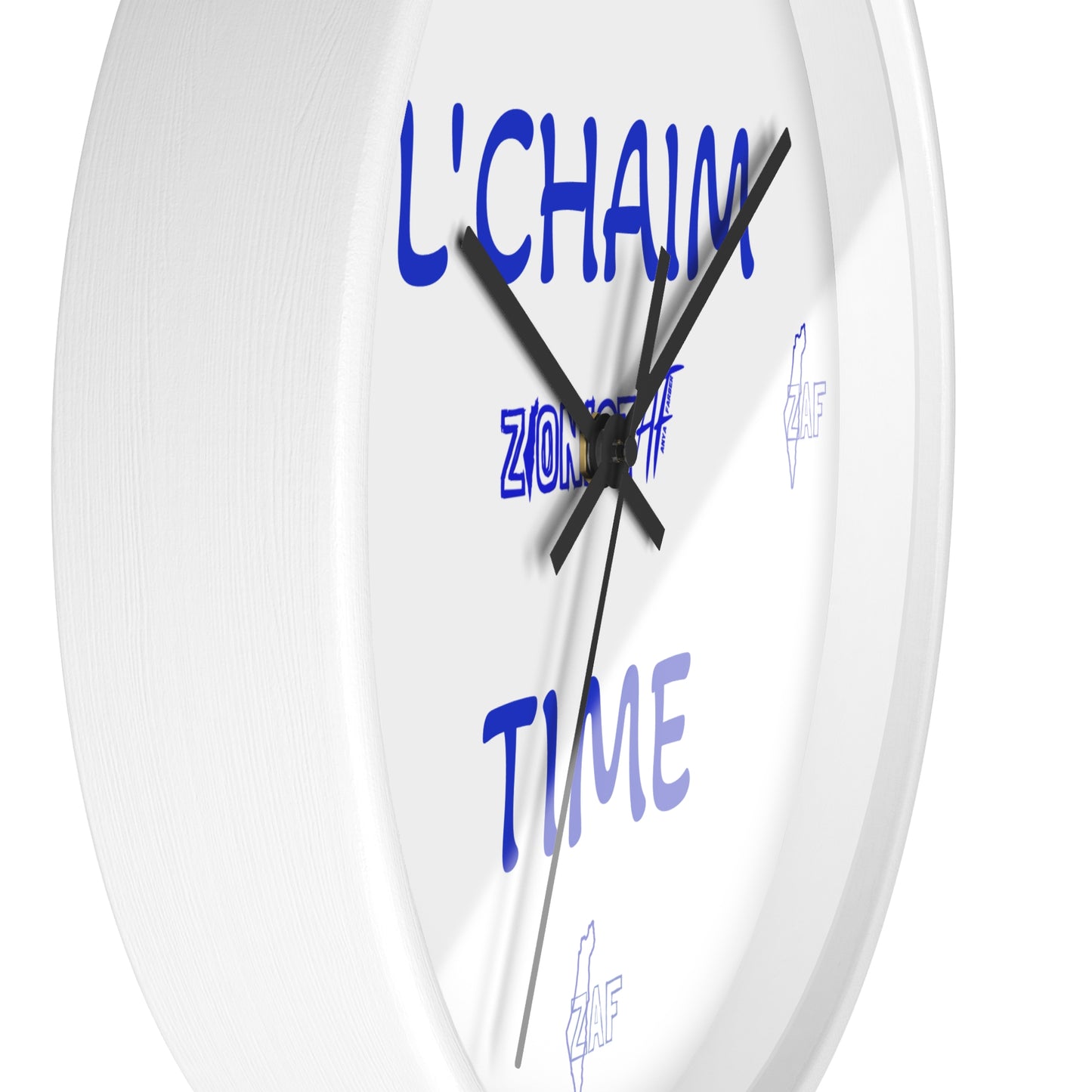 HOME DECOR Wall Clock ZAF L'Chaim Time