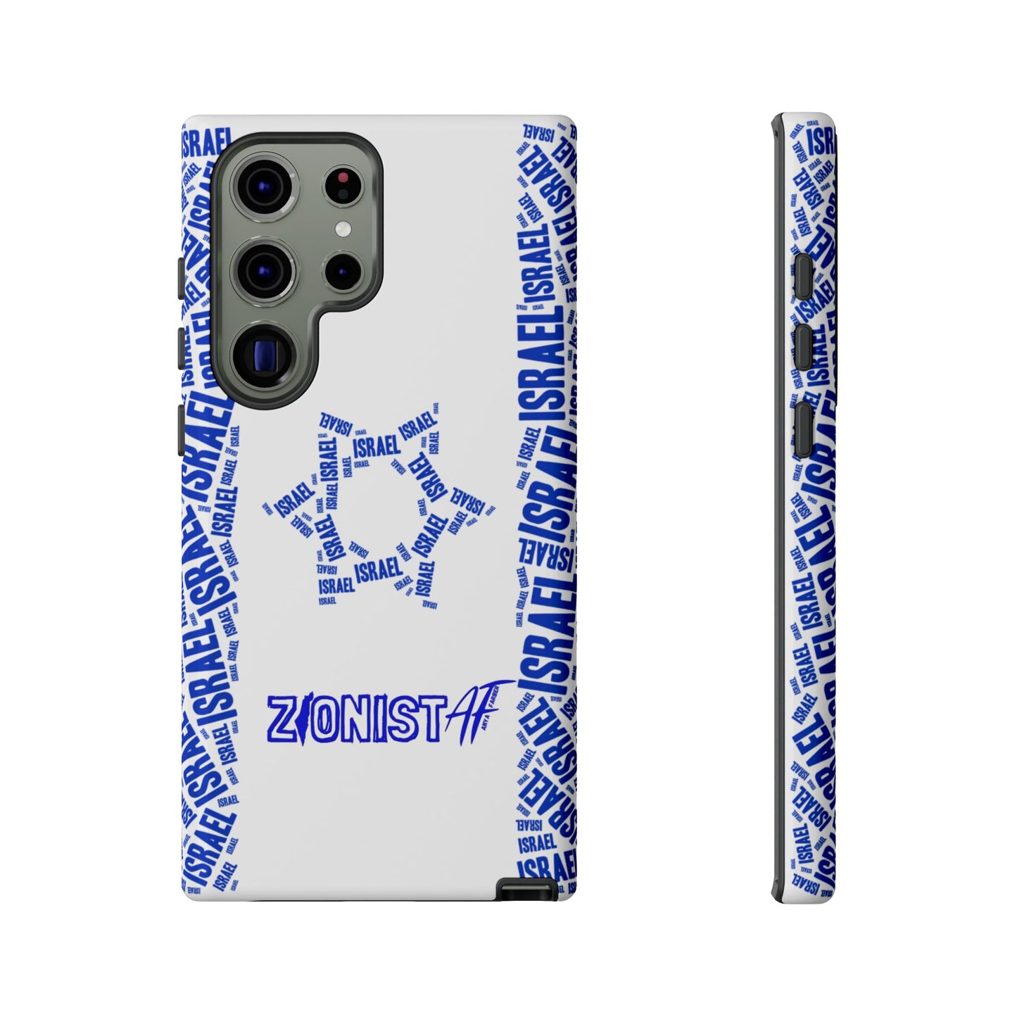 ACCESSORIES Zionist AF Israeli Flag Phone Cases